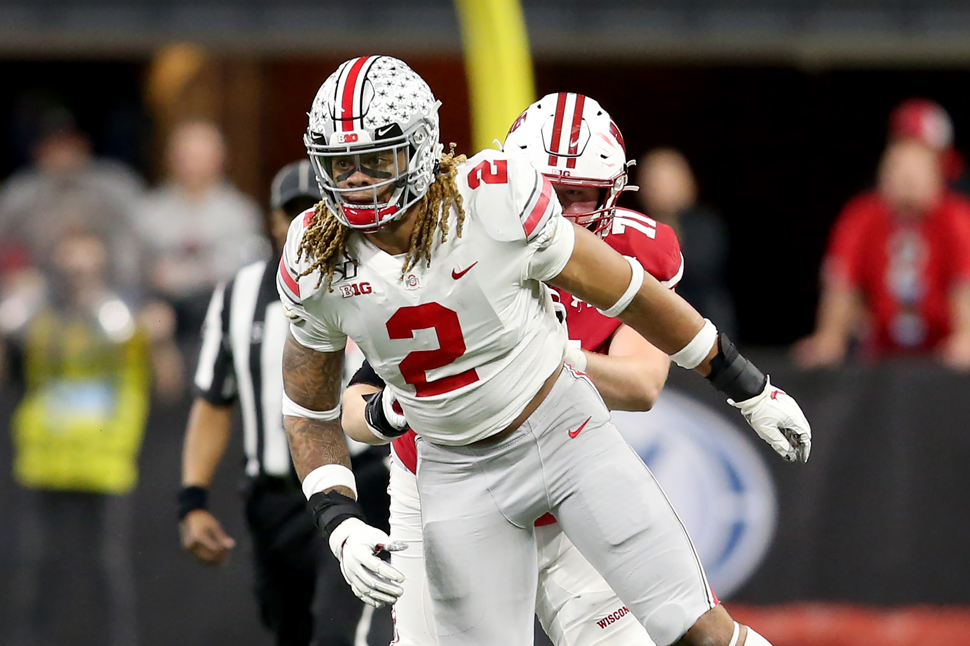 Why Ohio State football's Chase Young will not run the 40-yard dash before  NFL Draft 2020 