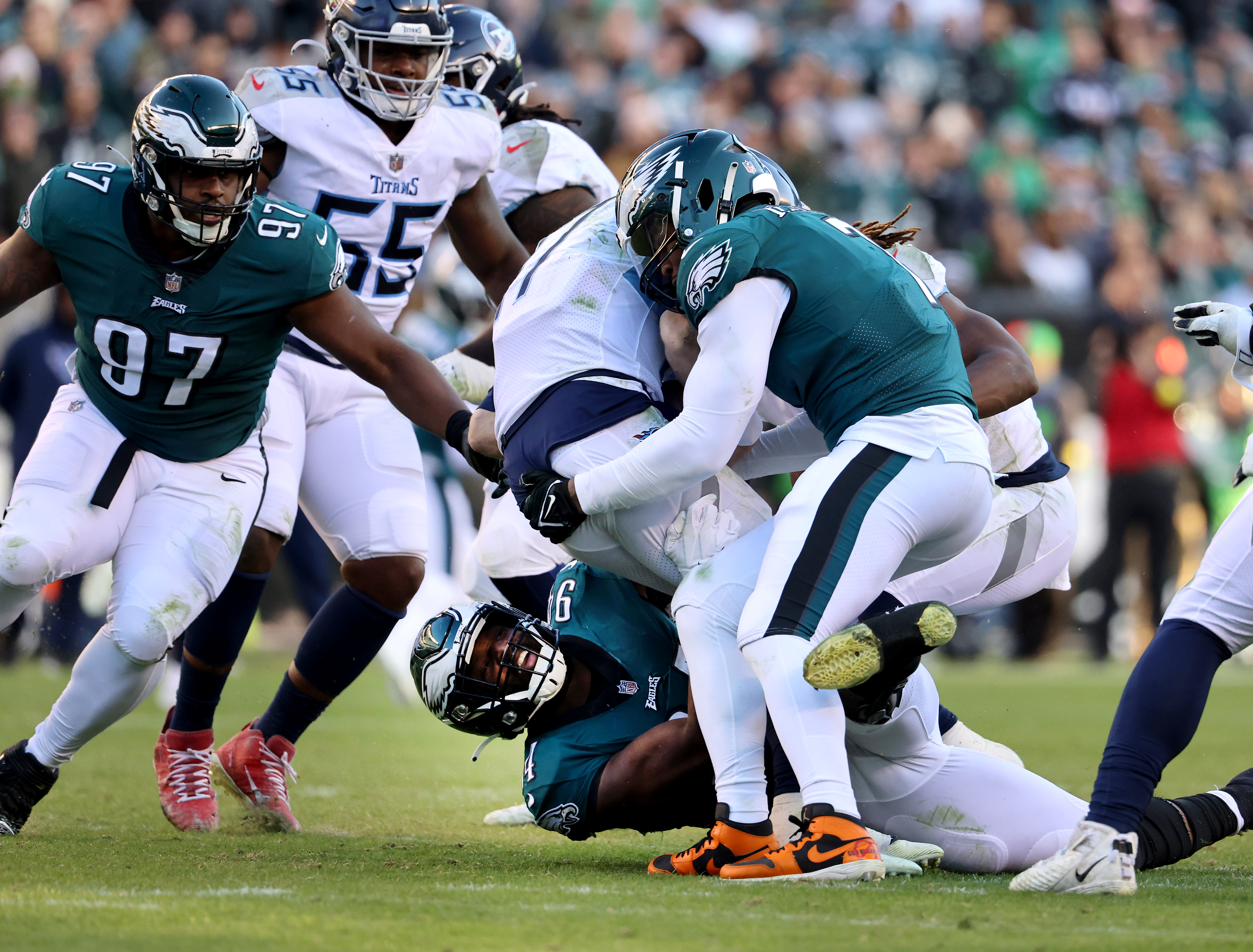 Eagles' Brown relishes win over Titans: 'It's been personal since the  trade'