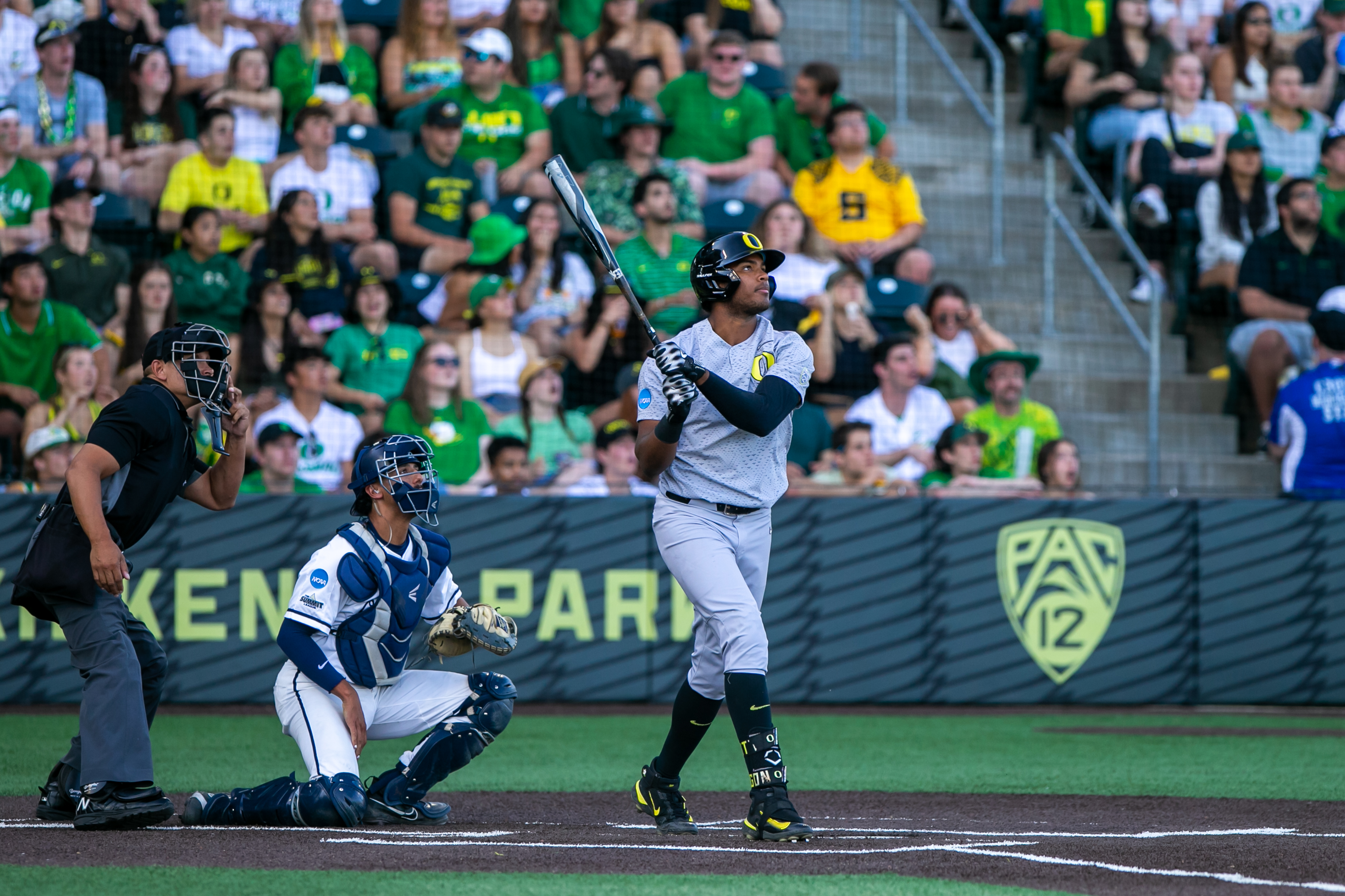 PHOTOS: Ducks falls to Oral Roberts in deciding game of Super Regional