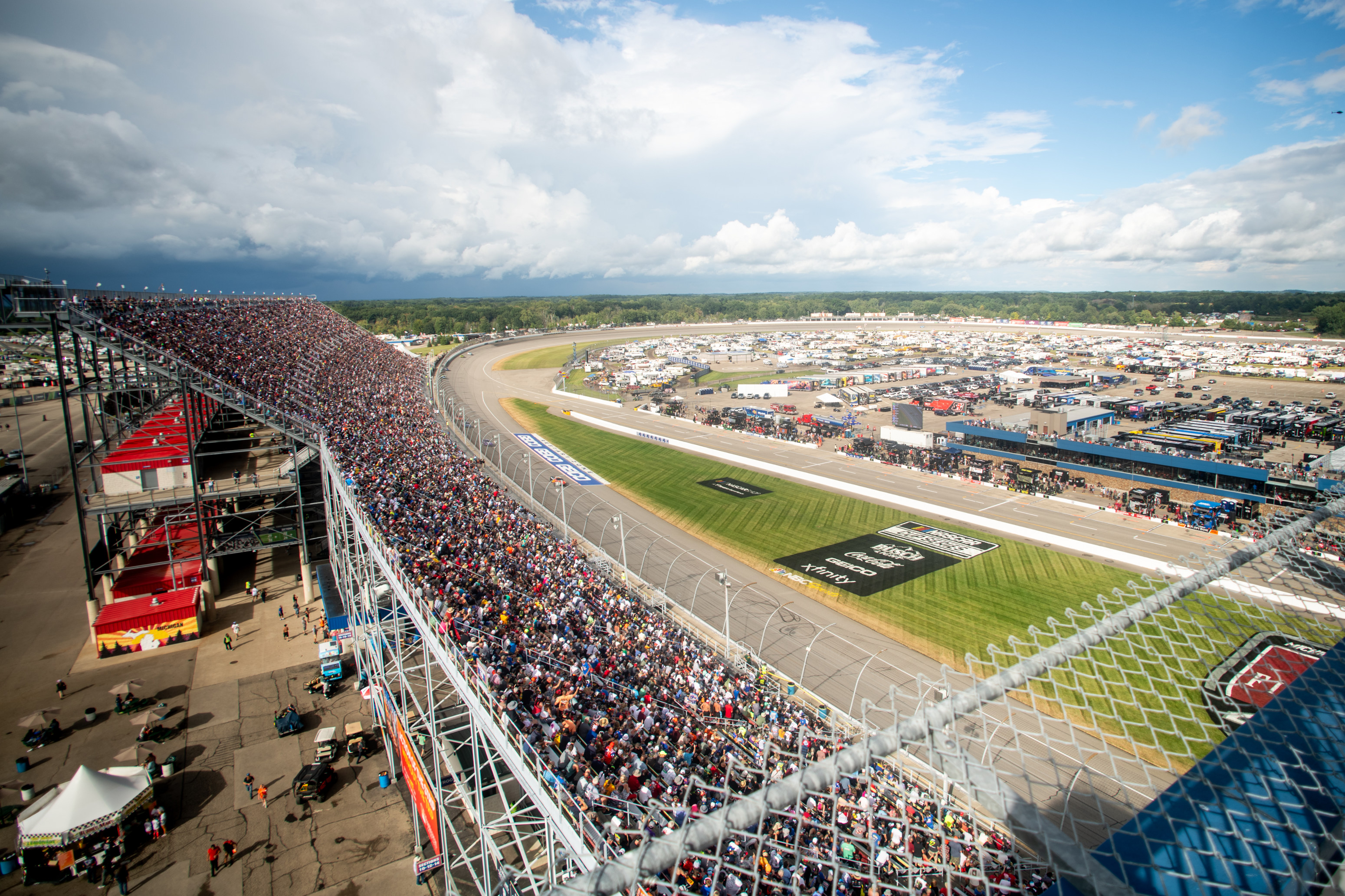 FireKeepers Casino 400: Photos that defined the first day of racing ...