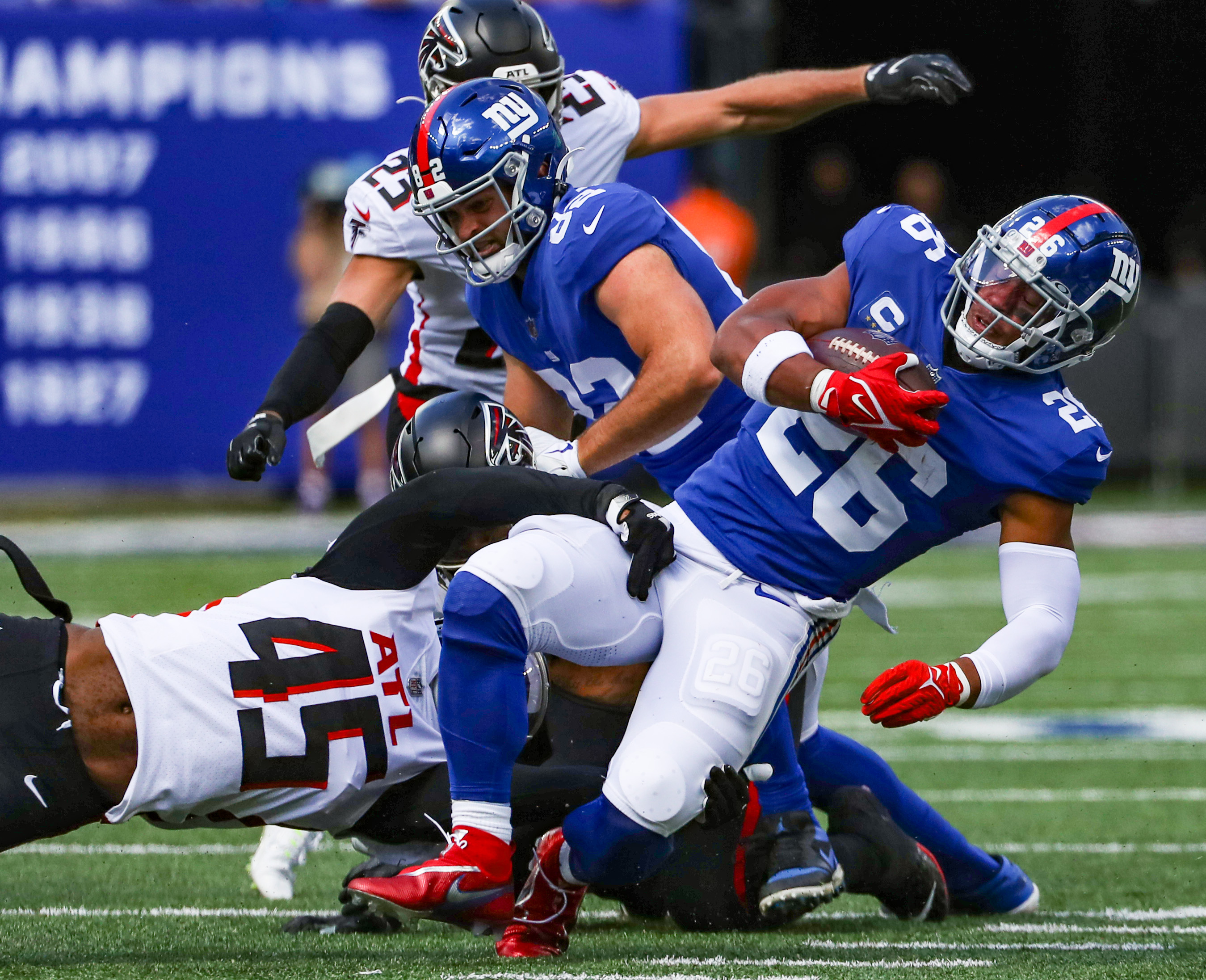 NFL Week 3: Atlanta Falcons defeat New York Giants, 17-14 