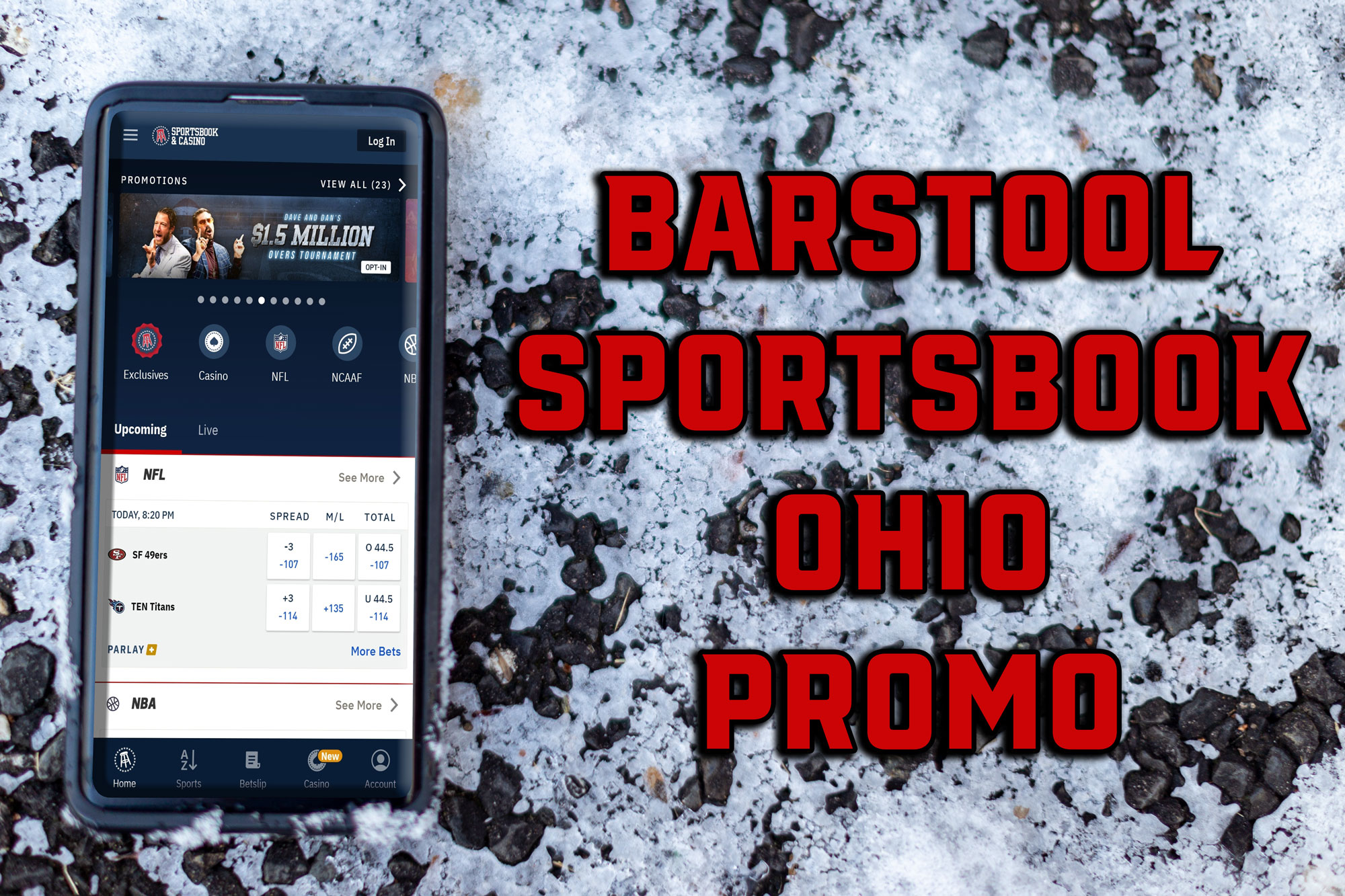 Barstool Ohio Promo Code NEWSWEEK1000 Unlocks $1,000 New Player Bonus