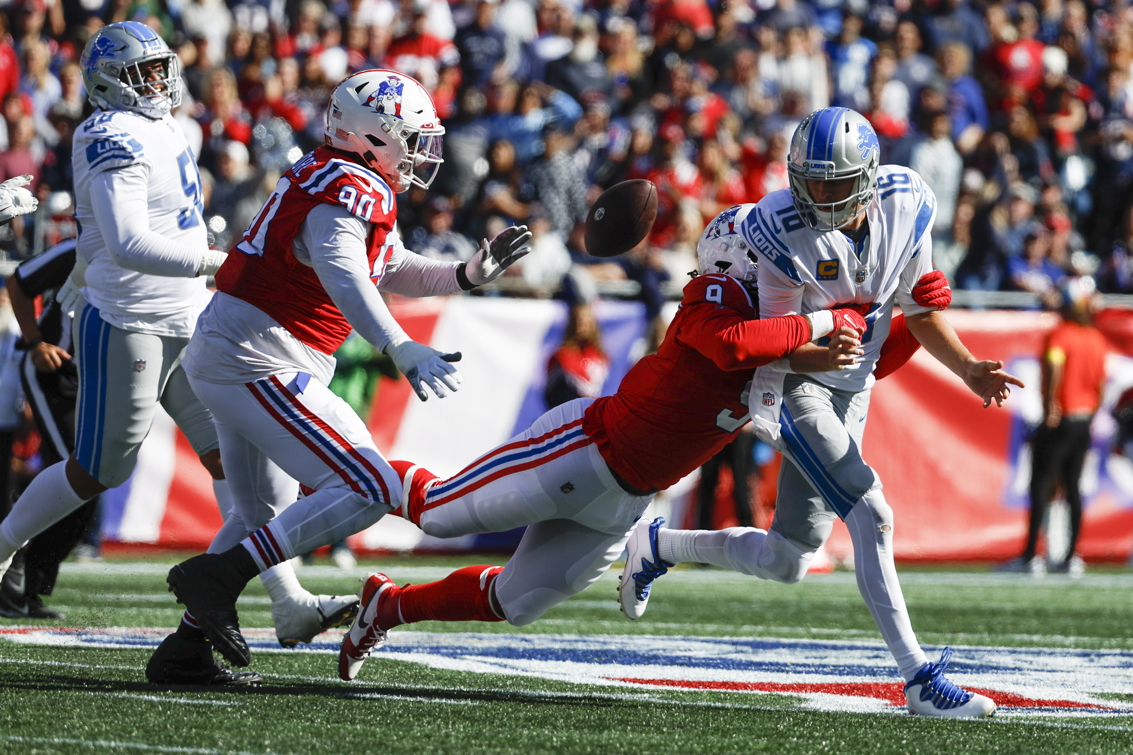 new england patriots detroit lions game