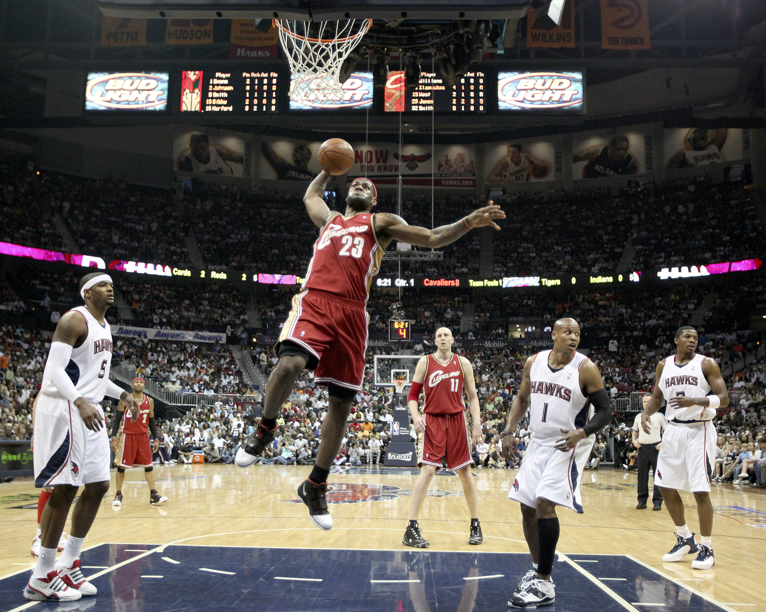 What a time! - LeBron James reminisces his iconic tomahawk dunk