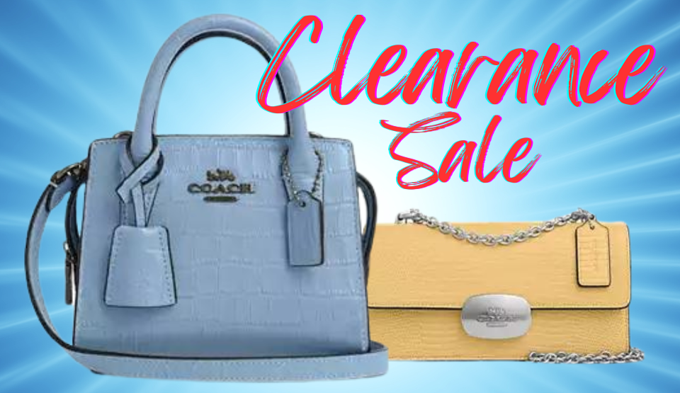 Designer bags clearance sale deals