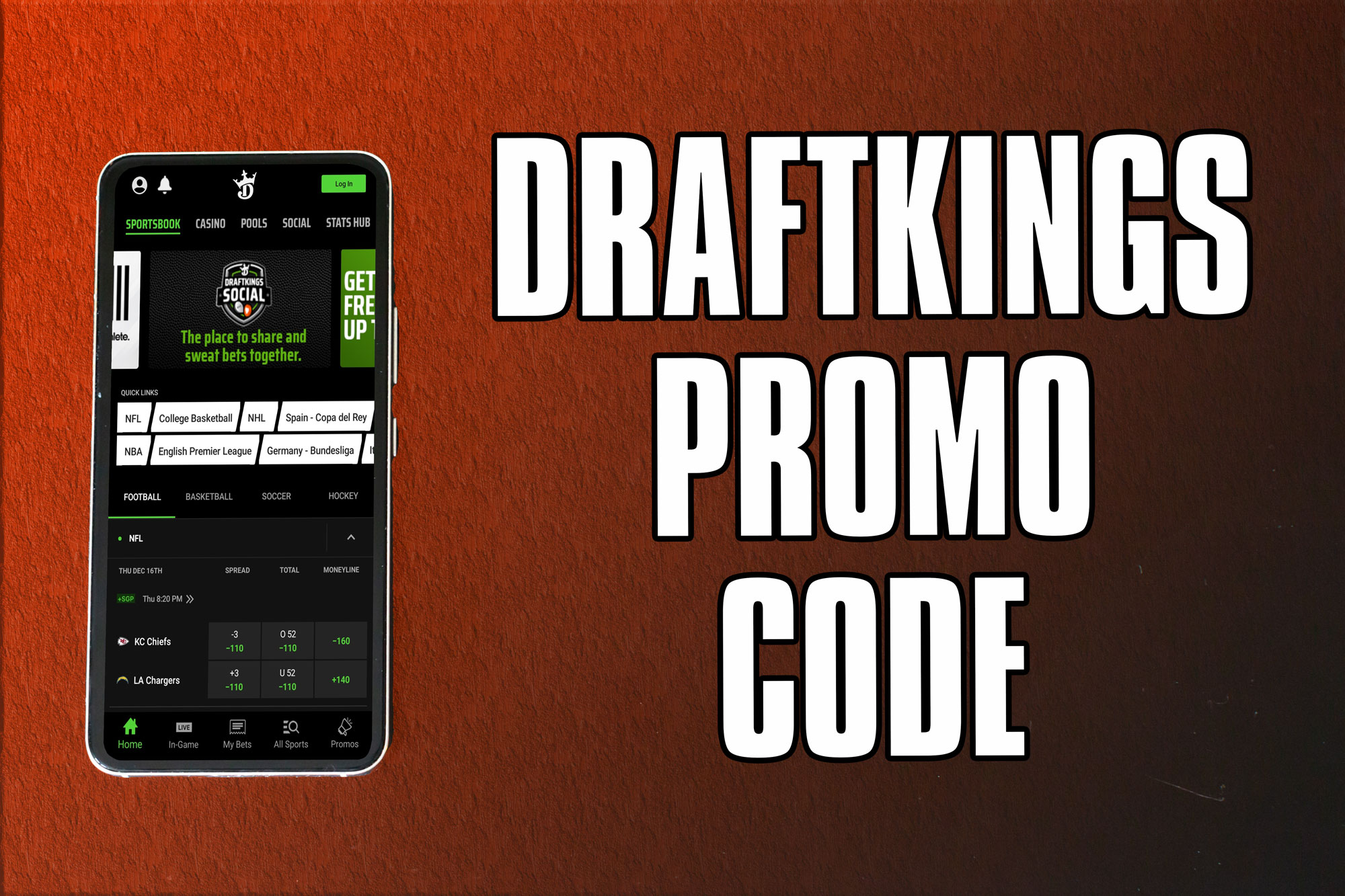 DraftKings College Football Promo: Get 40-1 Odds on Any Team to