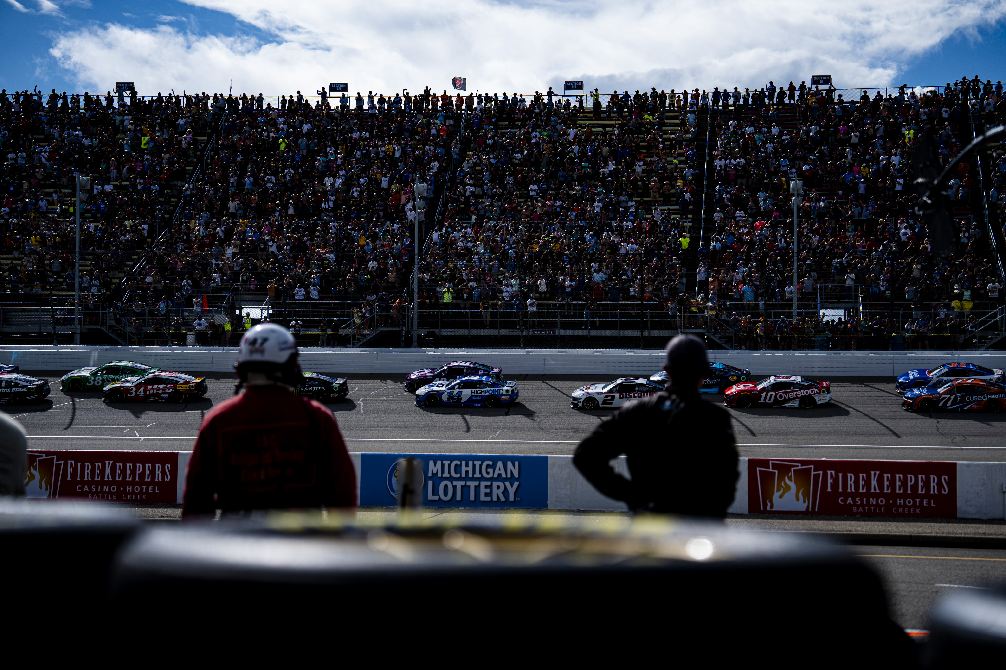 FireKeepers Casino 400: Photos that defined the first day of racing ...