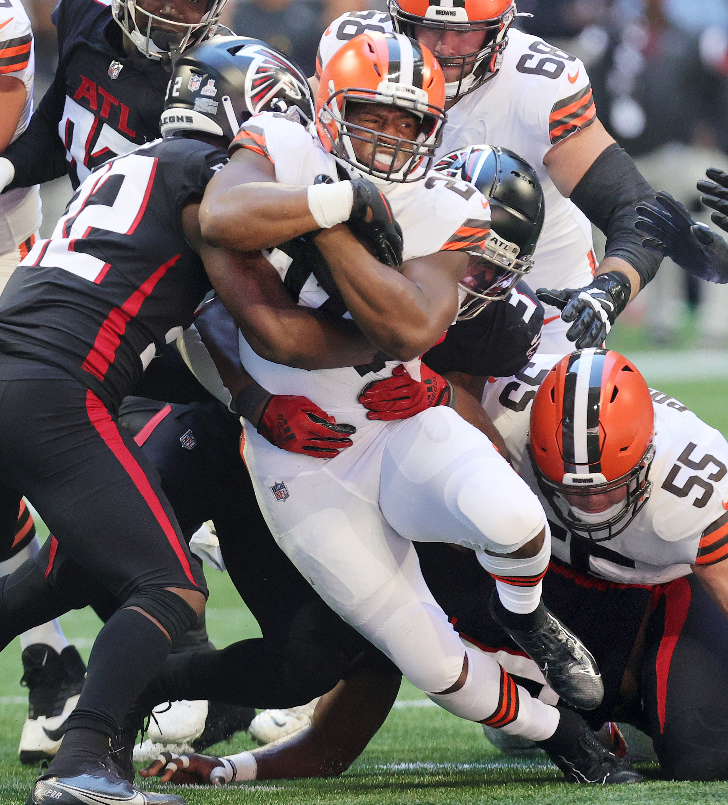 First drive comes back to bite Browns against Falcons: Ashley Bastock 