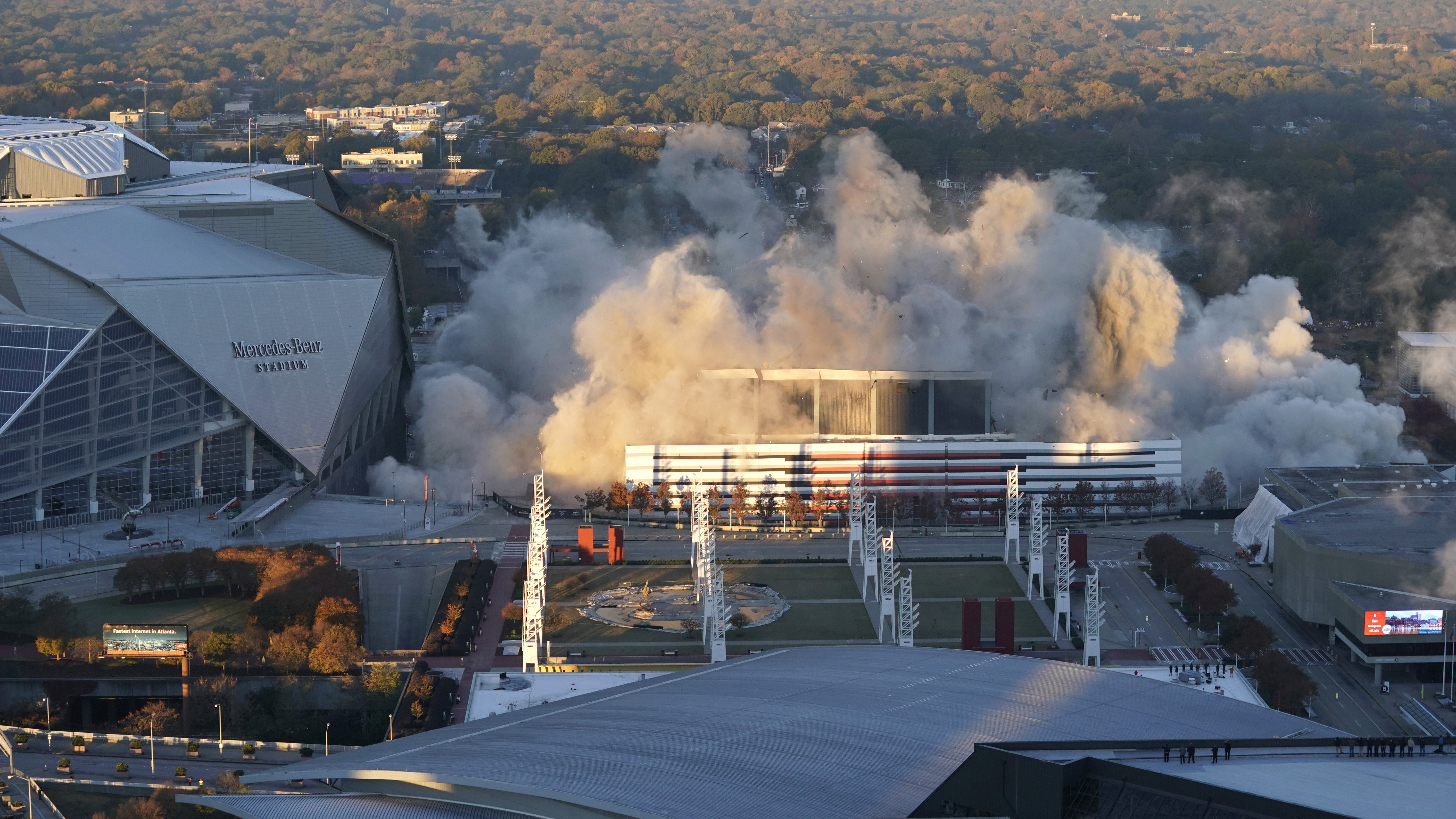 Save the Georgia Dome push won't protect ex-Atlanta Falcons' nest