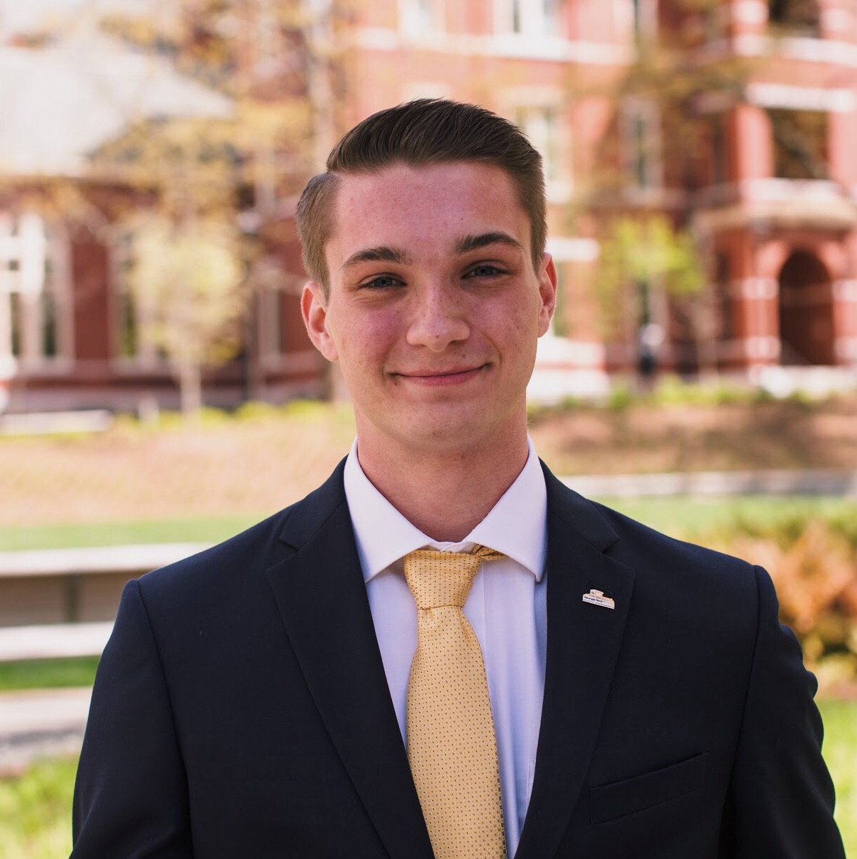Georgia Tech student Collin Spencer has served as a member of President G.P. “Bud” Peterson’s Campus Culture Action Team and as director of the Mental Health Student Coalition.