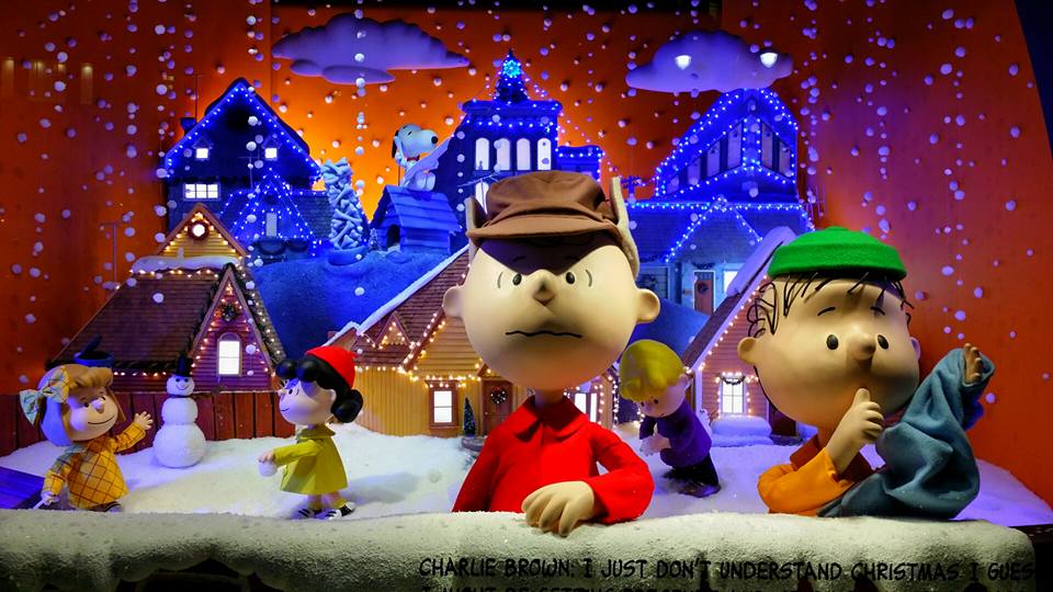 Macy's unveils 'A Charlie Brown Christmas' window displays