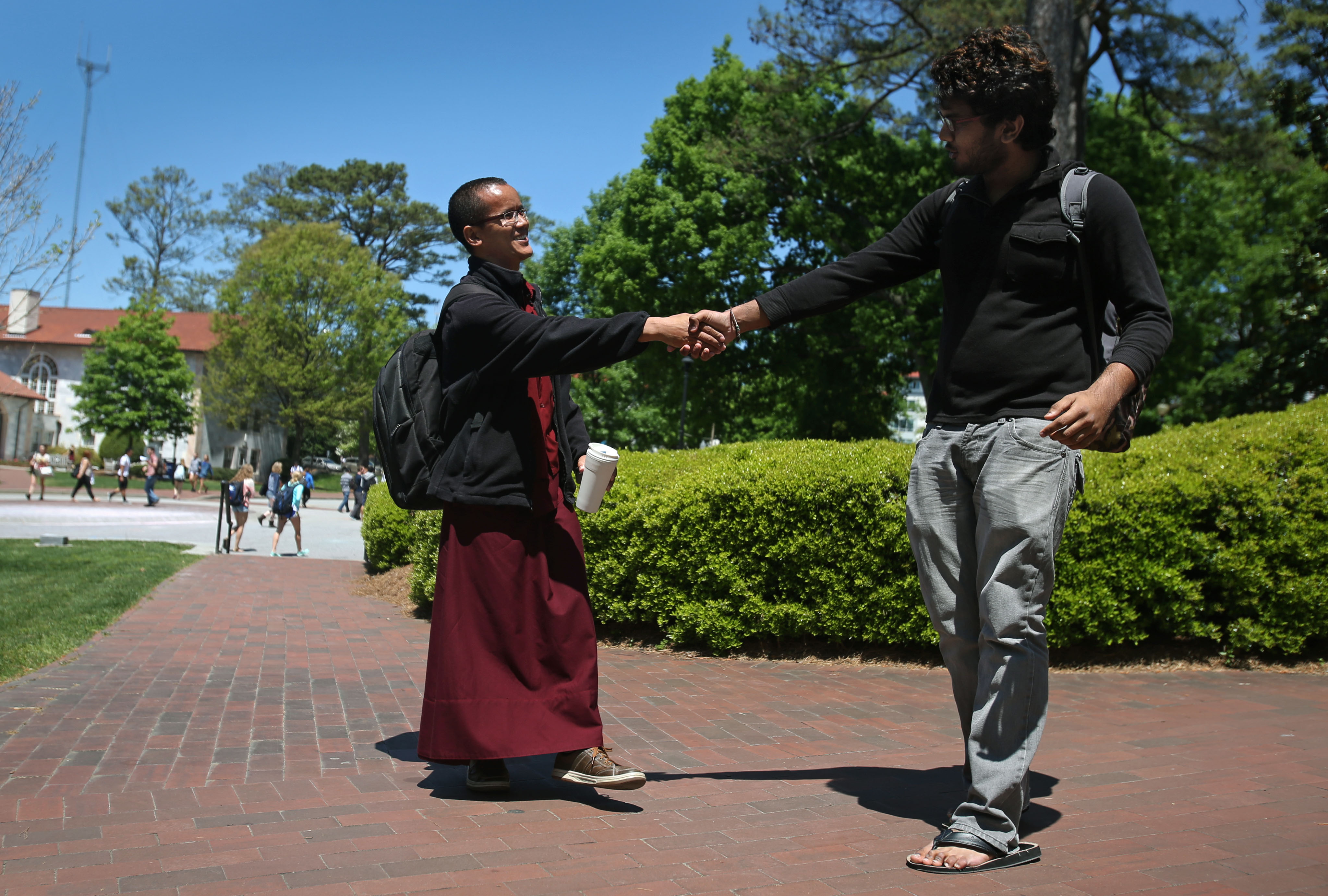 Tibetan Monks attend Emory