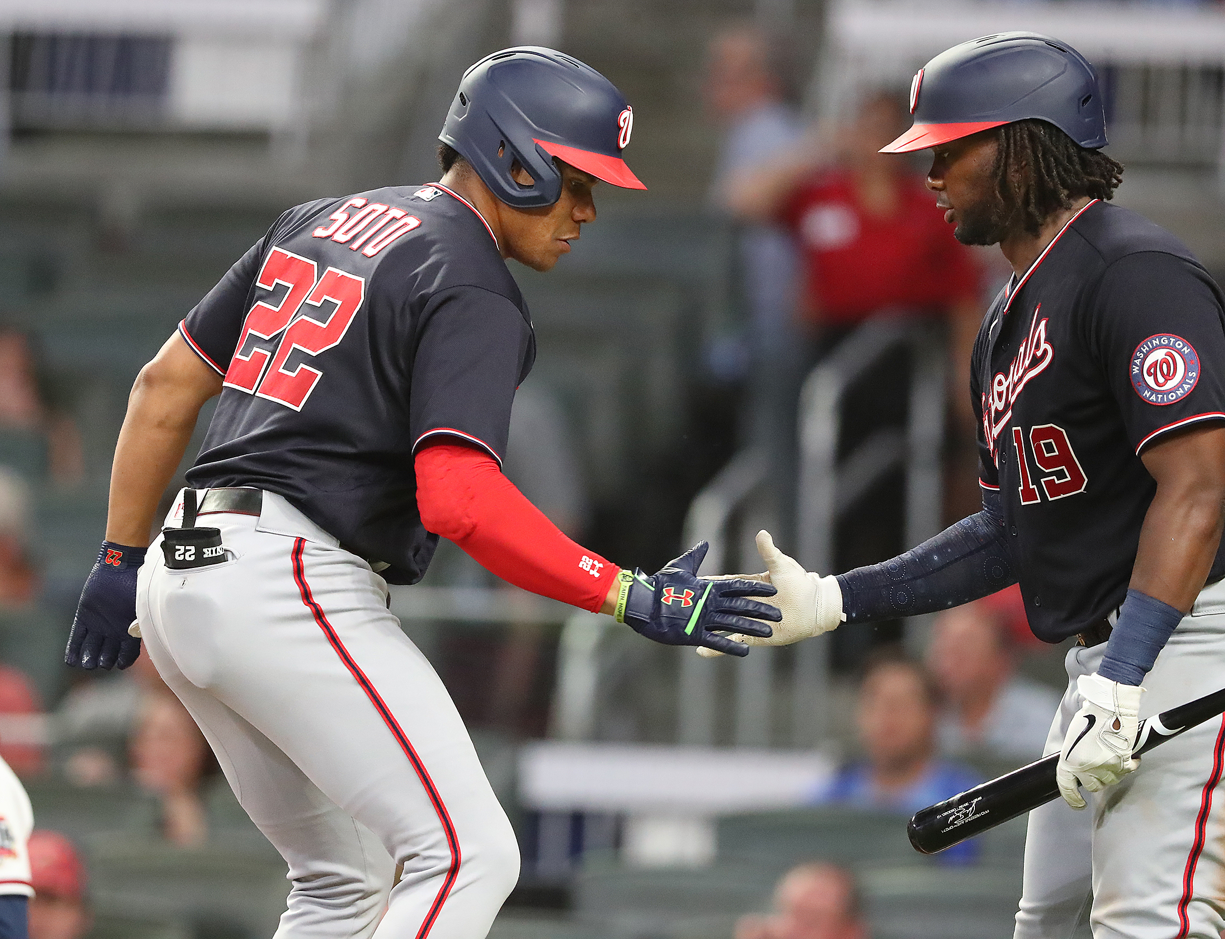 Washington Nationals “respond” to hit-by-pitch on Juan Soto by Will Smith;  Sean Nolin ejected for hitting Freddie Freeman - Federal Baseball