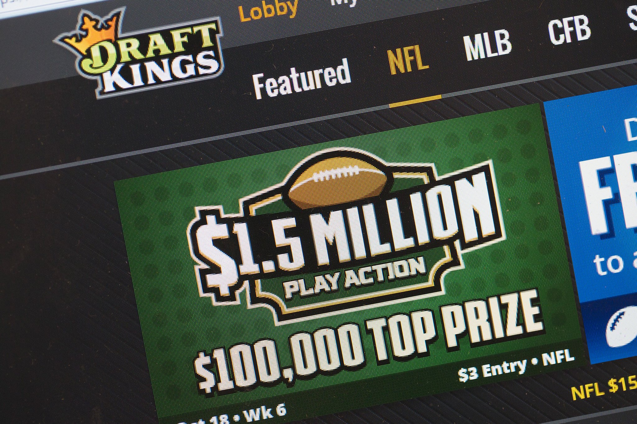 Fantasy Football Player Sues DraftKings Over Postponed NFL Game