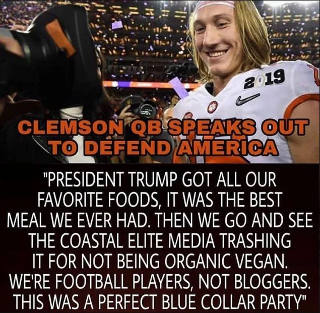 Trevor Lawrence says attributed quote about White House visit is fake