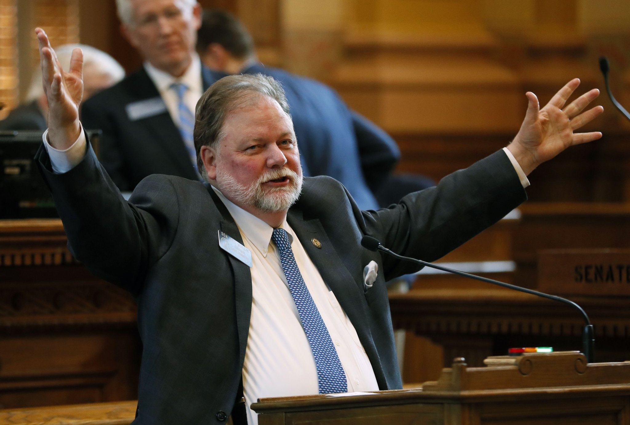 Sen. Jeff Mullis, R - Chickamauga, is the sponsor of a bill that would allow Bible teachings be expanded in Georgia high schools.