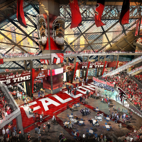 Photos: New Falcons stadium's luxury suites