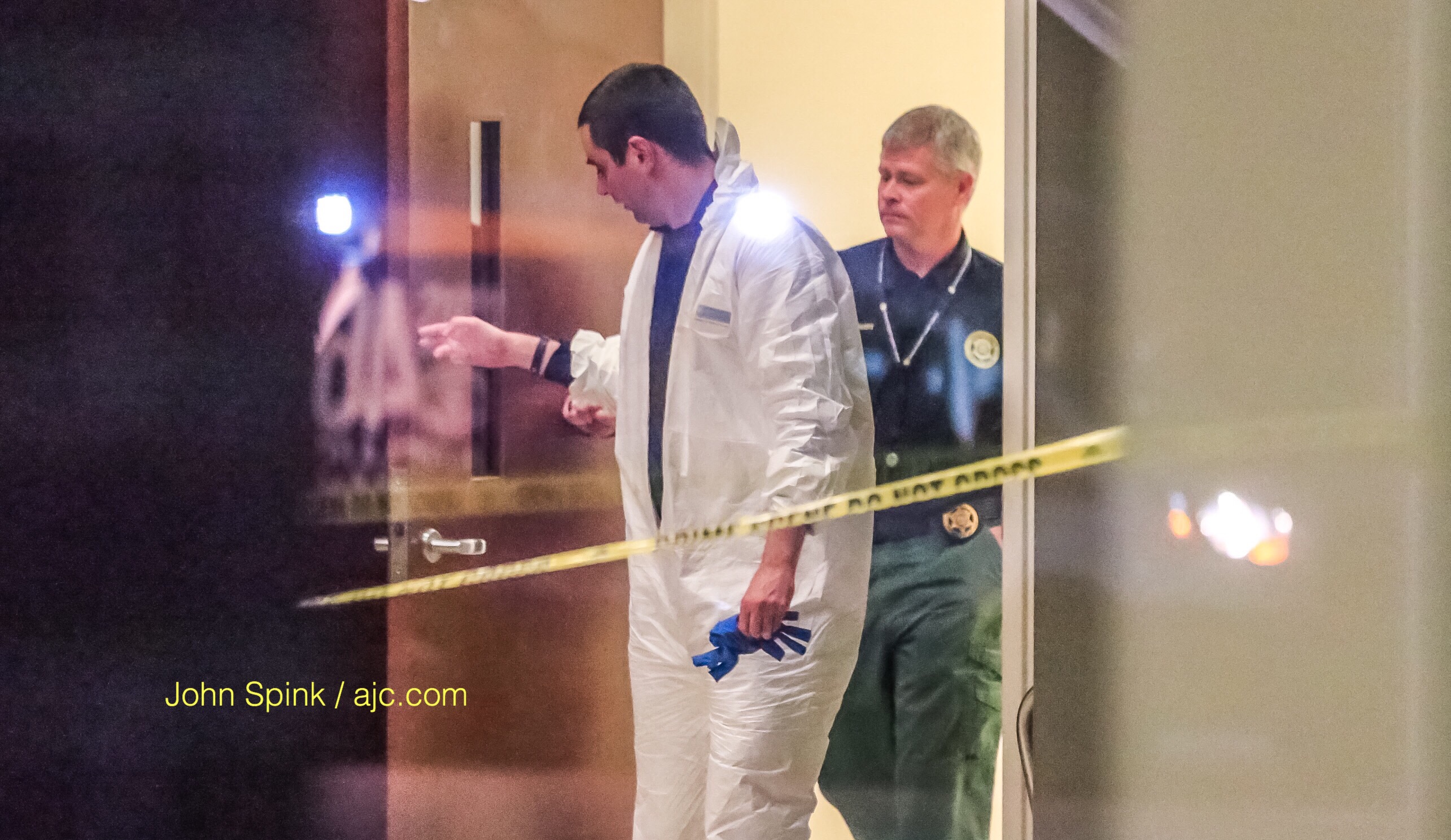A deputy shot and killed a man who stabbed him inside the Douglas County Sheriff’s Office, authorities said. JOHN SPINK / JSPINK@AJC.COM