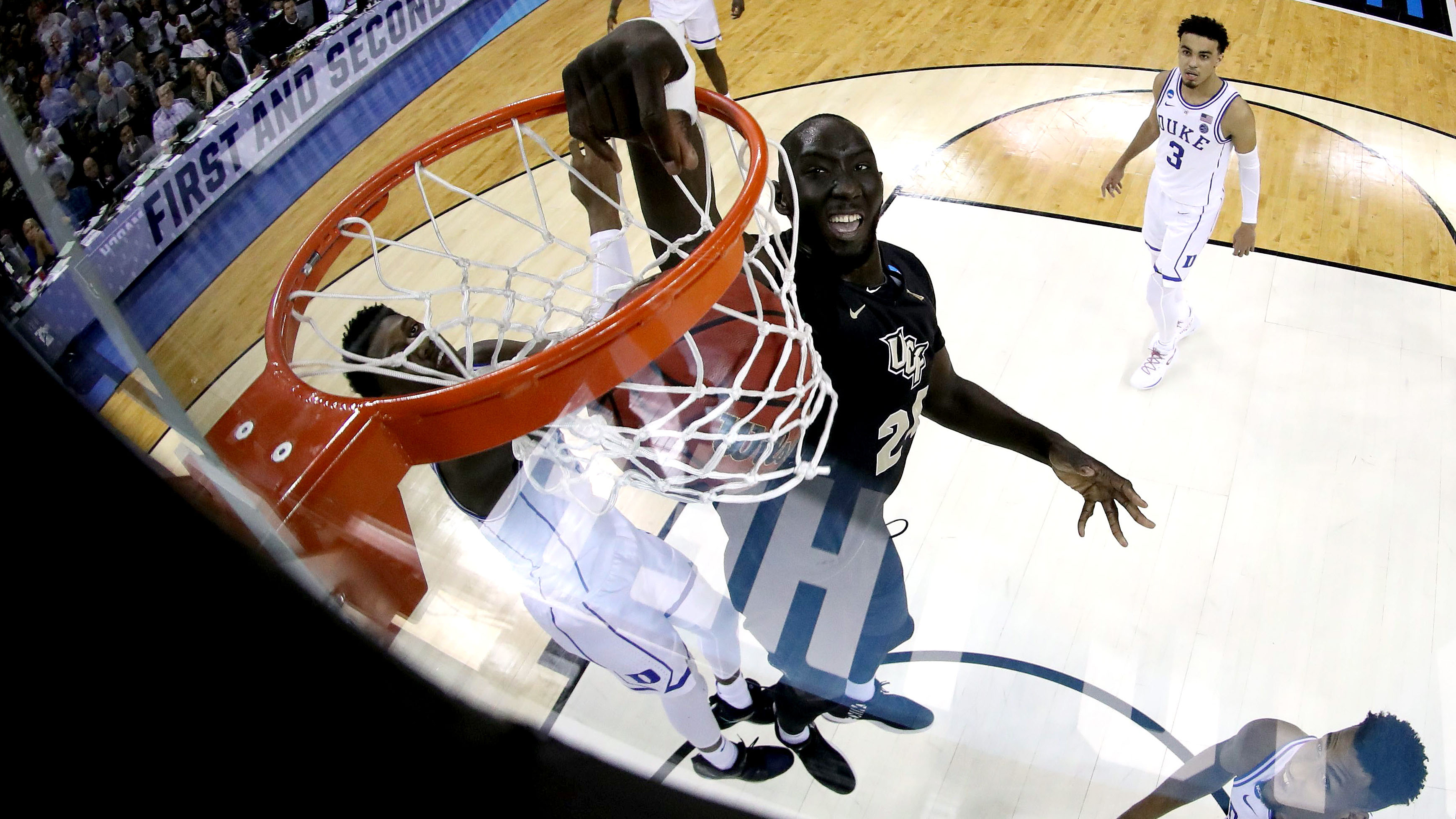 Tacko Fall Wingspan For The Standing Dunk