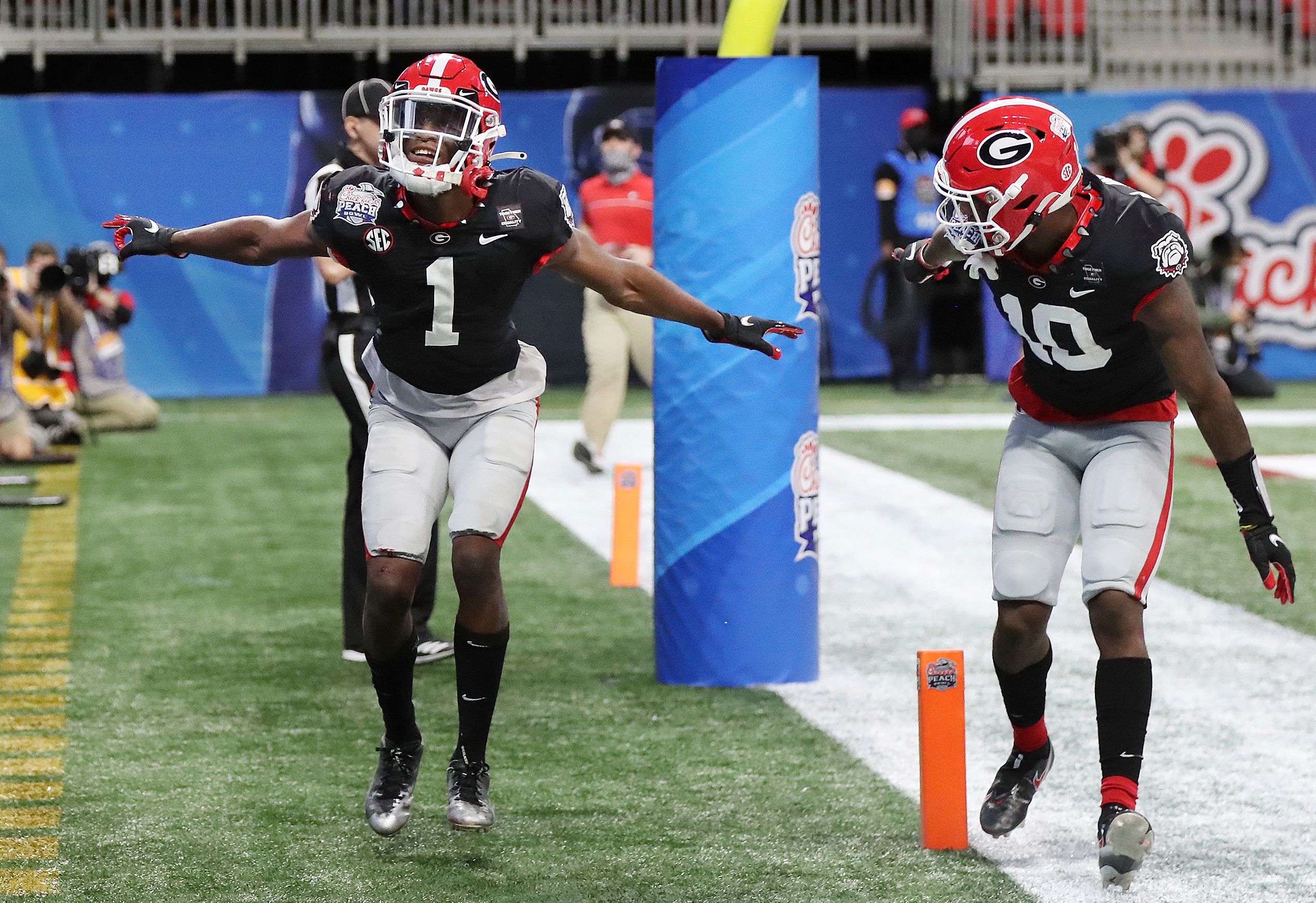 Spring Preview Georgia Receiving Corps Approaching Elite Status