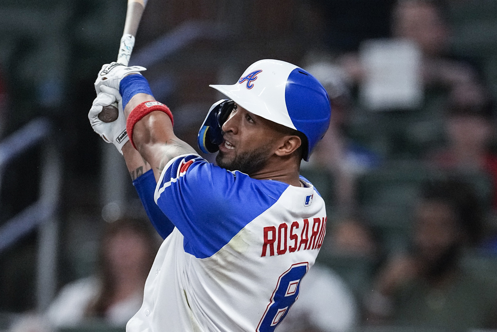 MLB Jersey Numbers on X: OF Eddie Rosario (@EddieRosario09) will