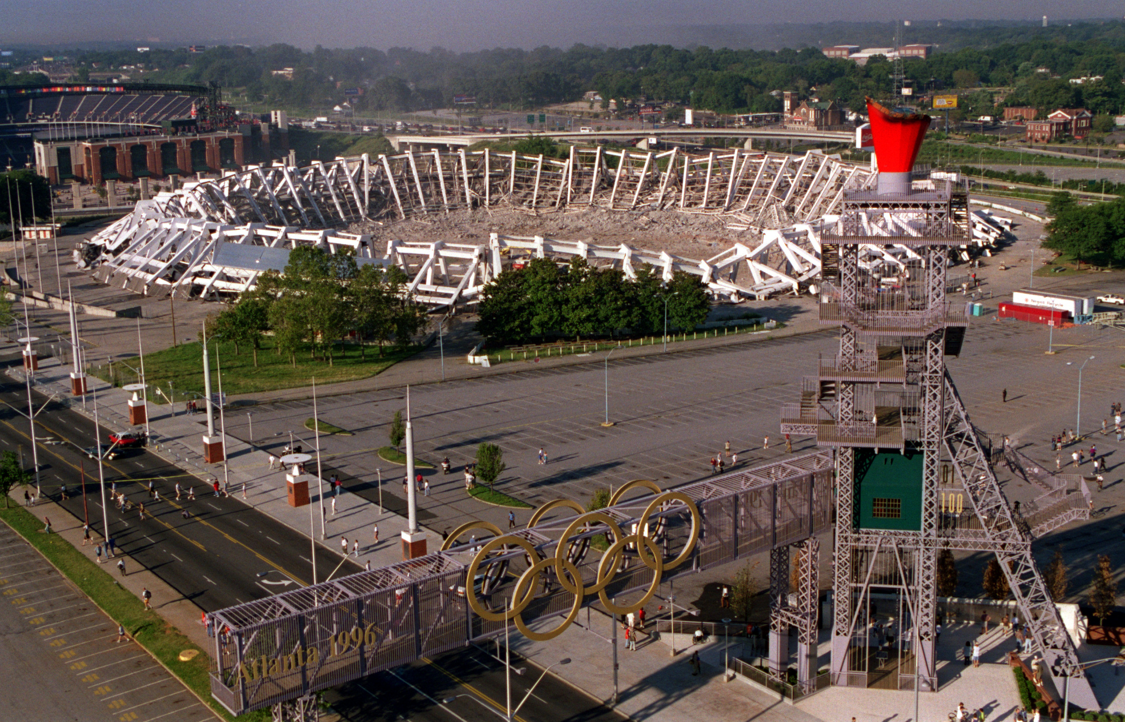 Photos: Atlanta-Fulton County Stadium demolition