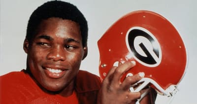 Herschel Walker wore the Georgia ‘G’ for three seasons.