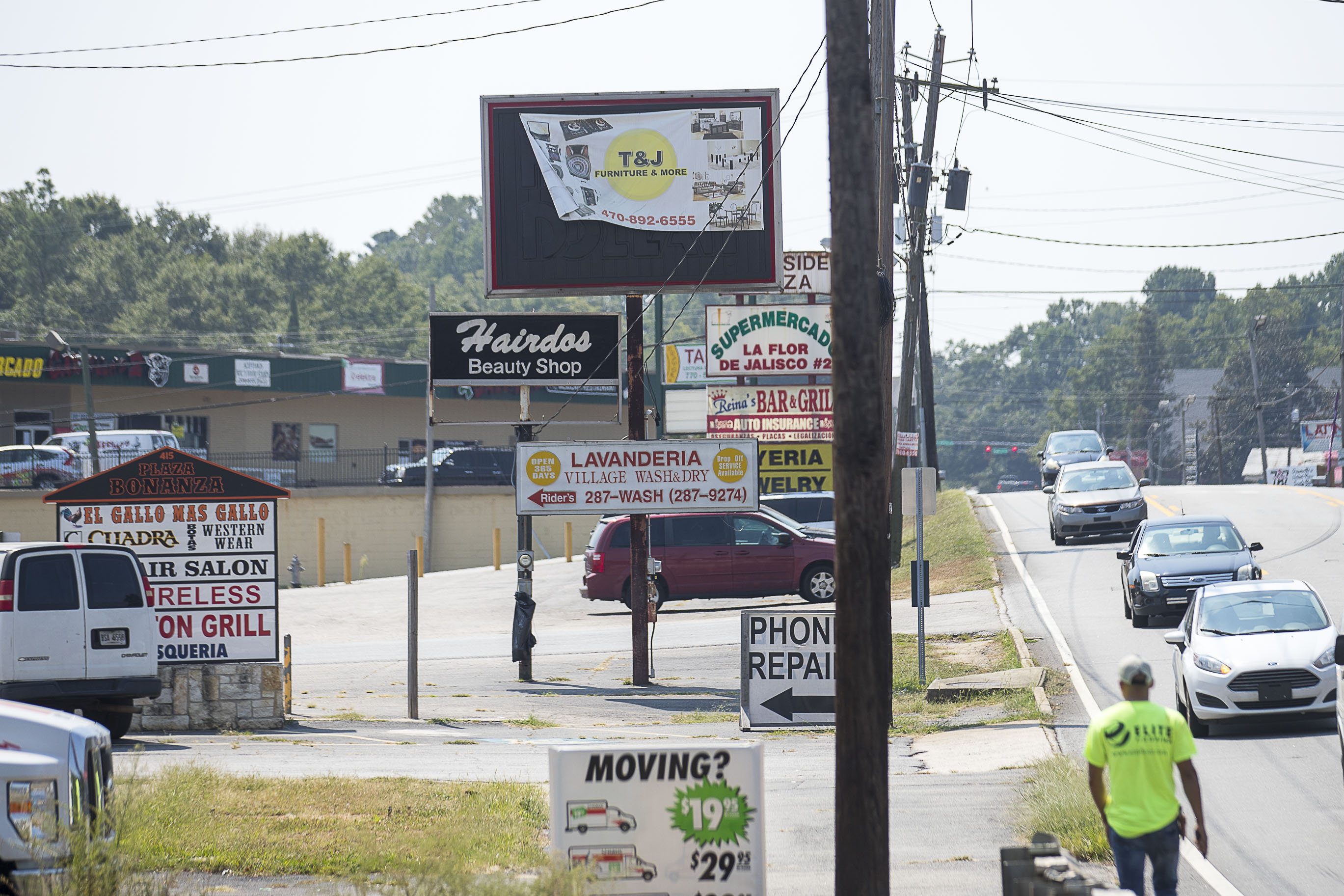 A stretch of Atlanta Highway in Gainesville has been nicknamed “Little Mexico” because of its many Latino businesses.(Alyssa Pointer/alyssa.pointer@ajc.com)
