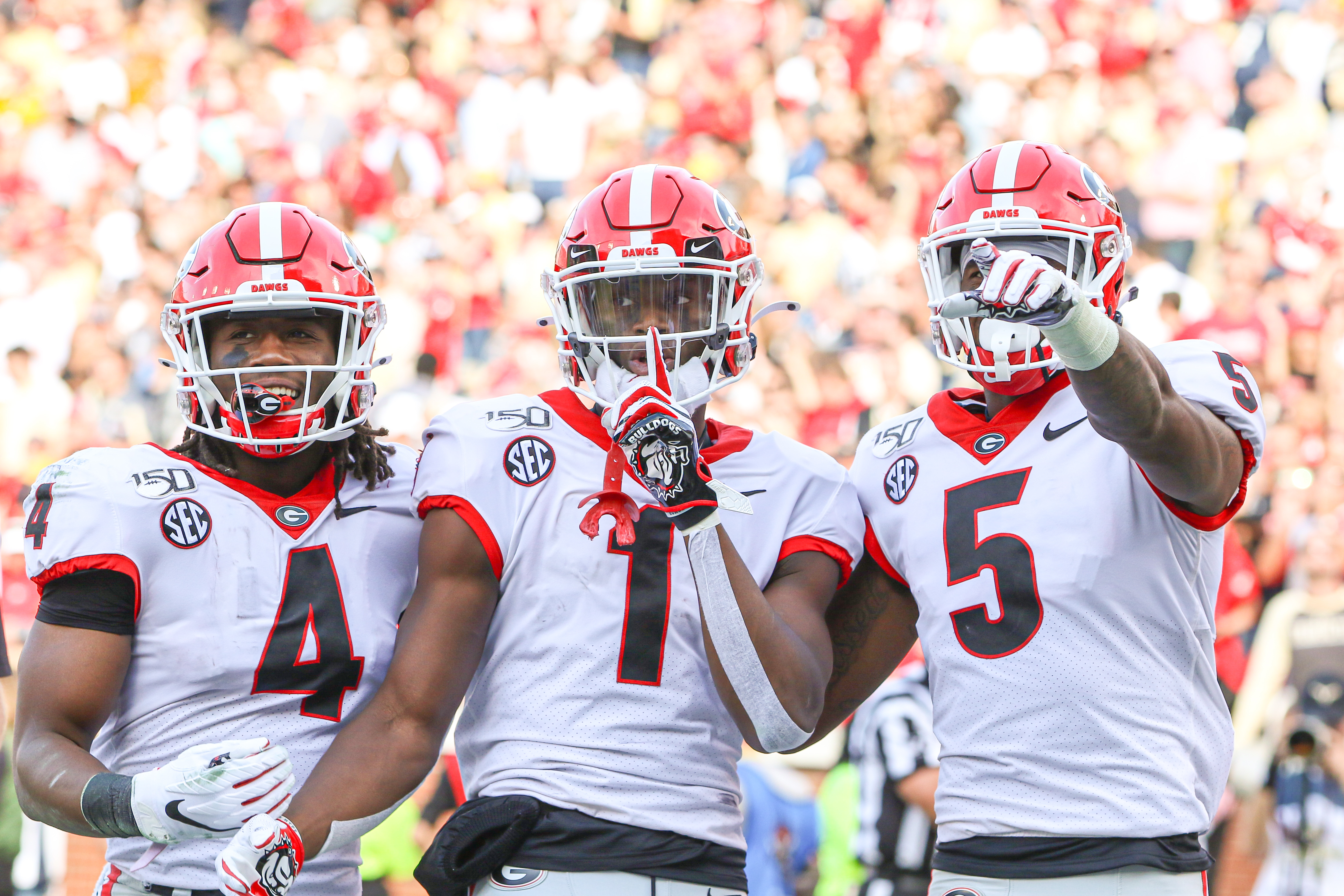 Watch: UGA's Jamie Newman shows off arm in Wake Forest highlights