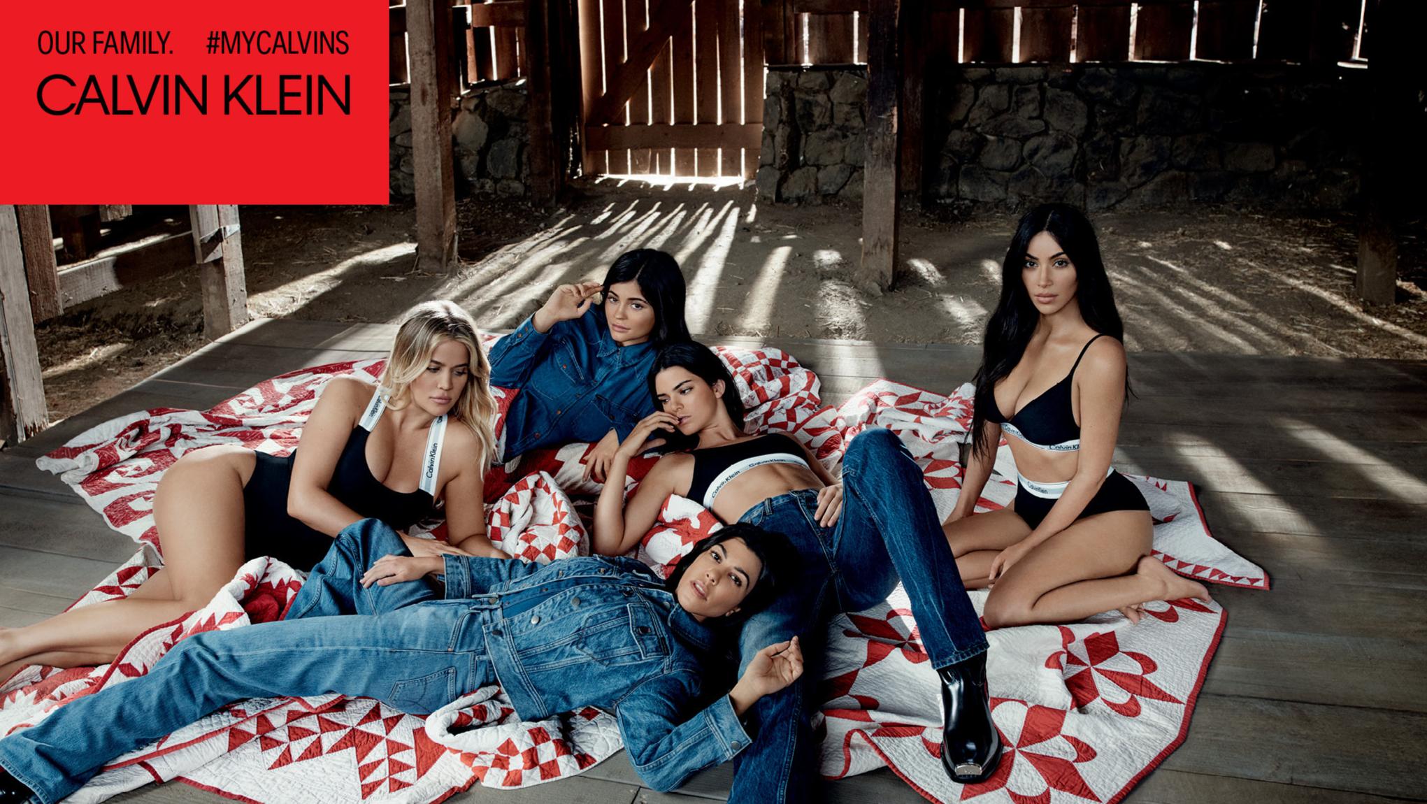 Kardashian-Jenner sisters pose for Calvin Klein photo shoot
