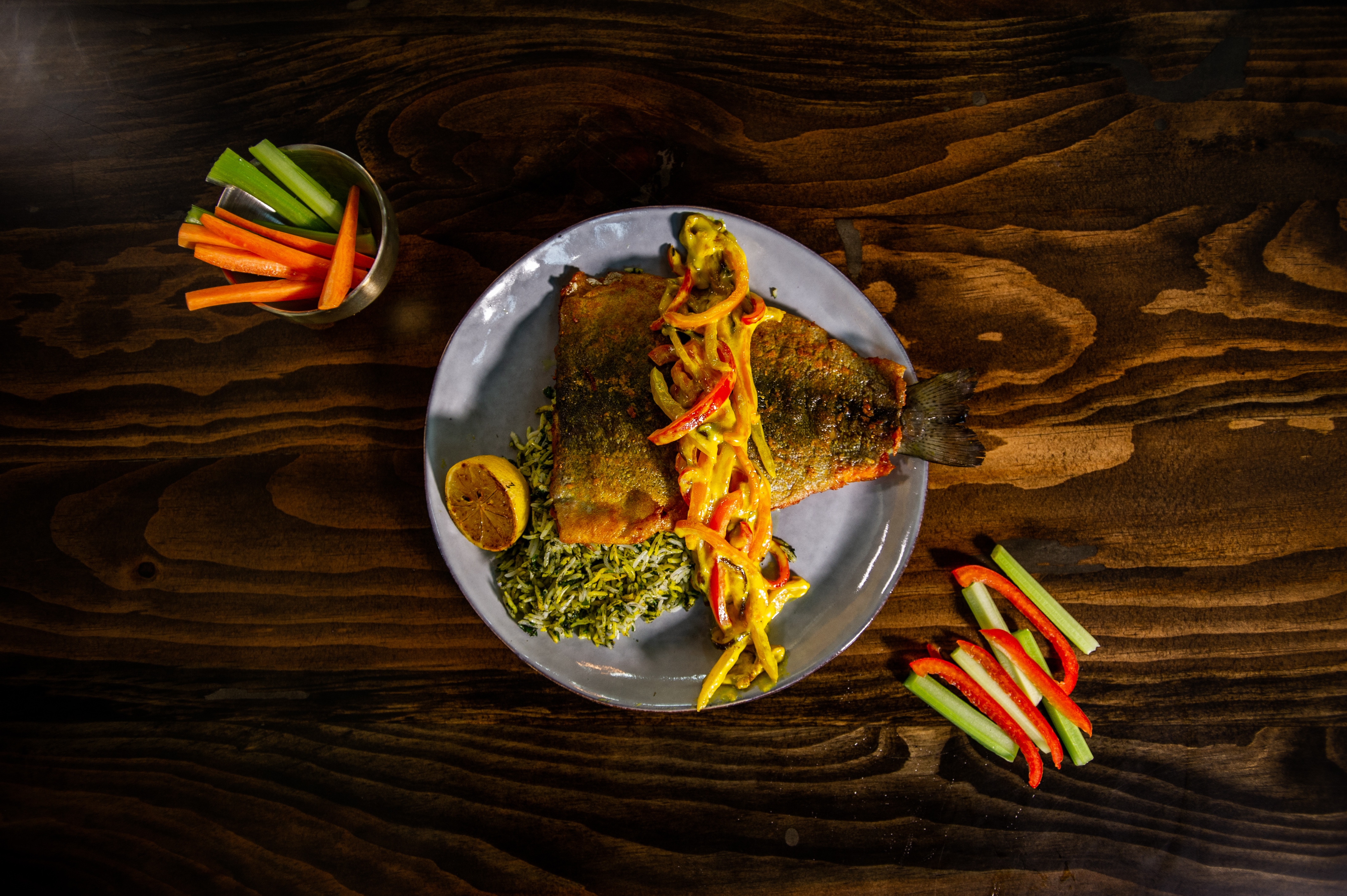 The menu at Persian Basket includes trout and herb rice. CONTRIBUTED BY GREEN OLIVE MEDIA
