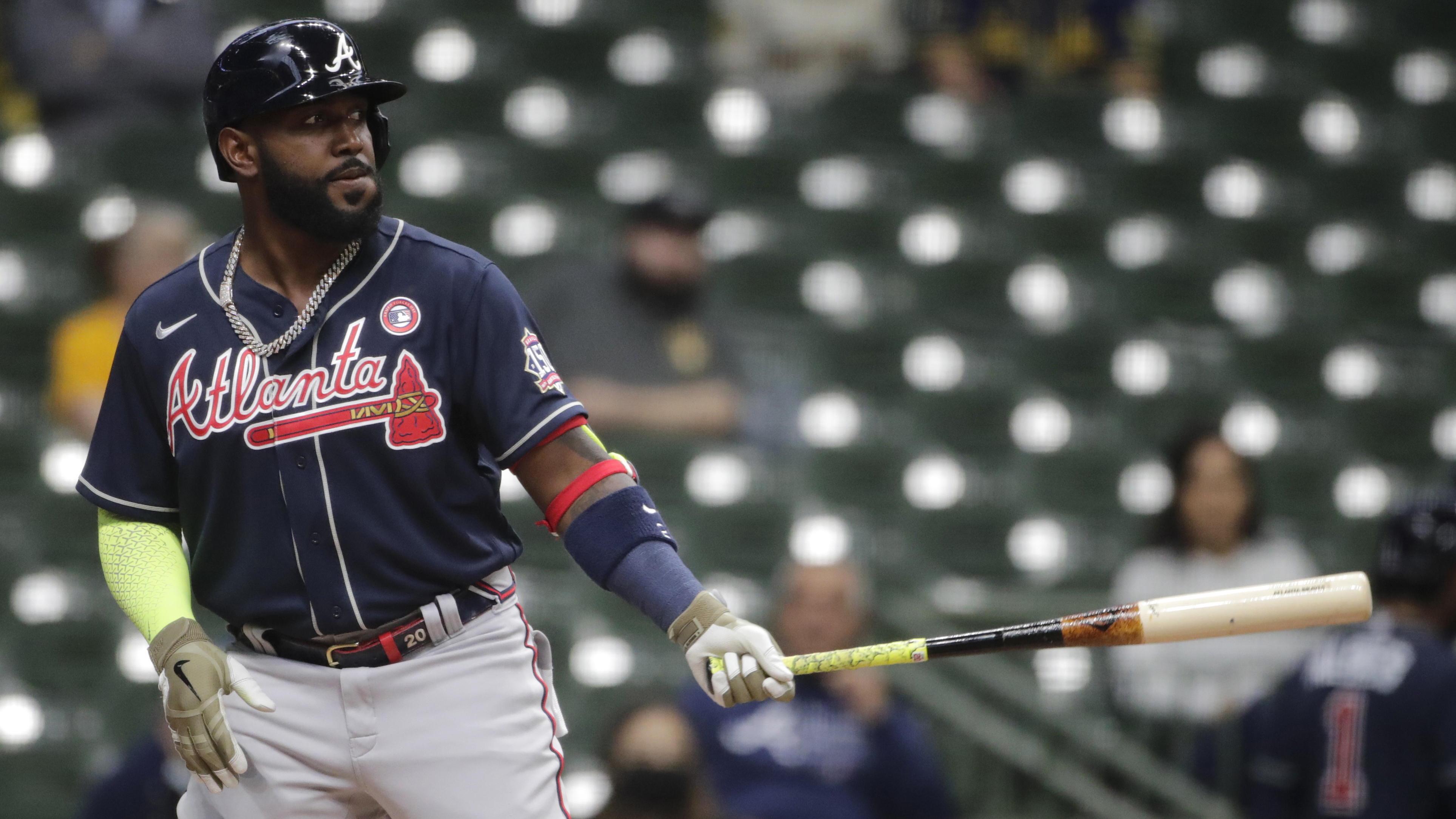 Outfielder Marcell Ozuna returns to Atlanta Braves on four-year