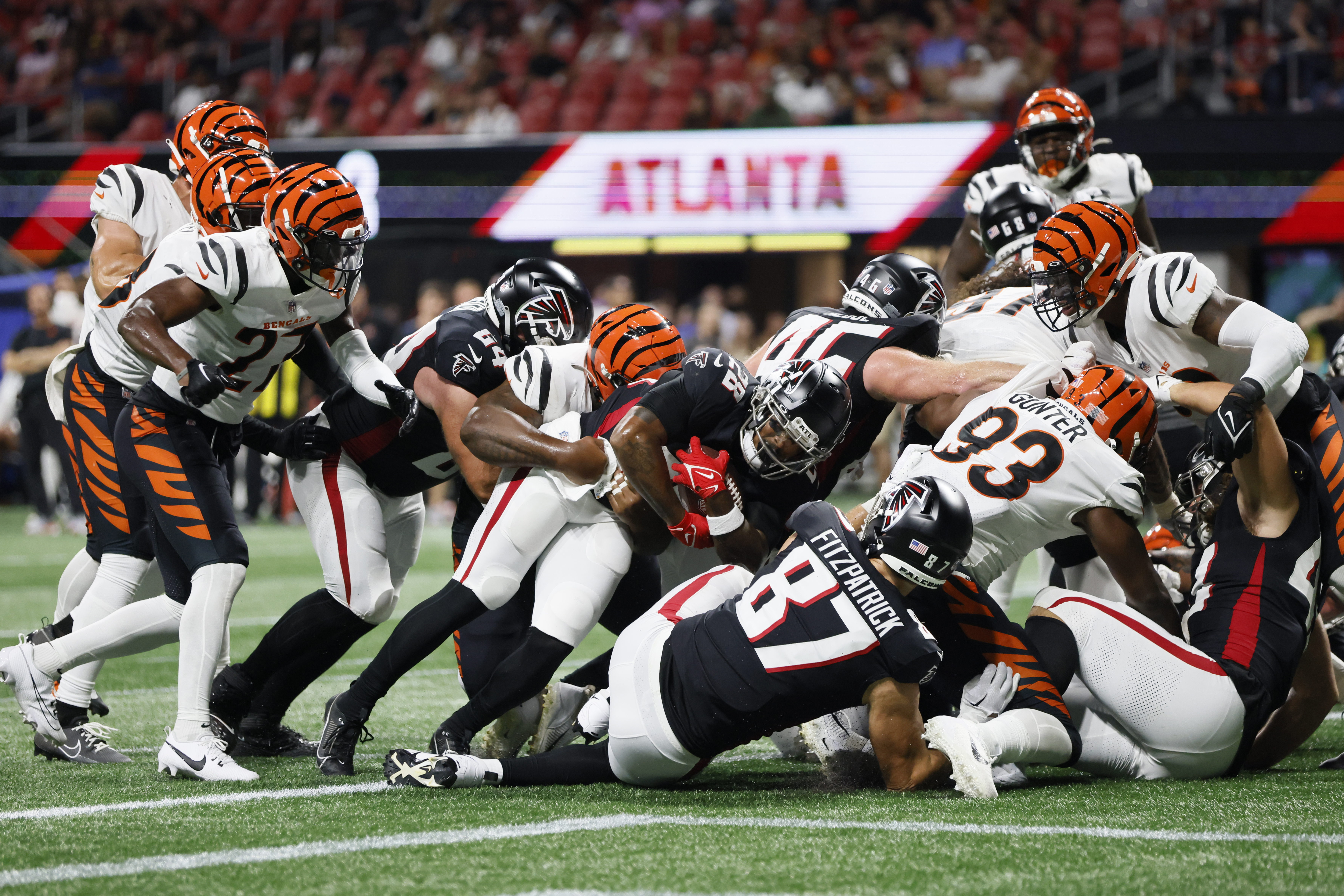 Cincinnati Bengals beat Atlanta Falcons 37-36 on late touchdown