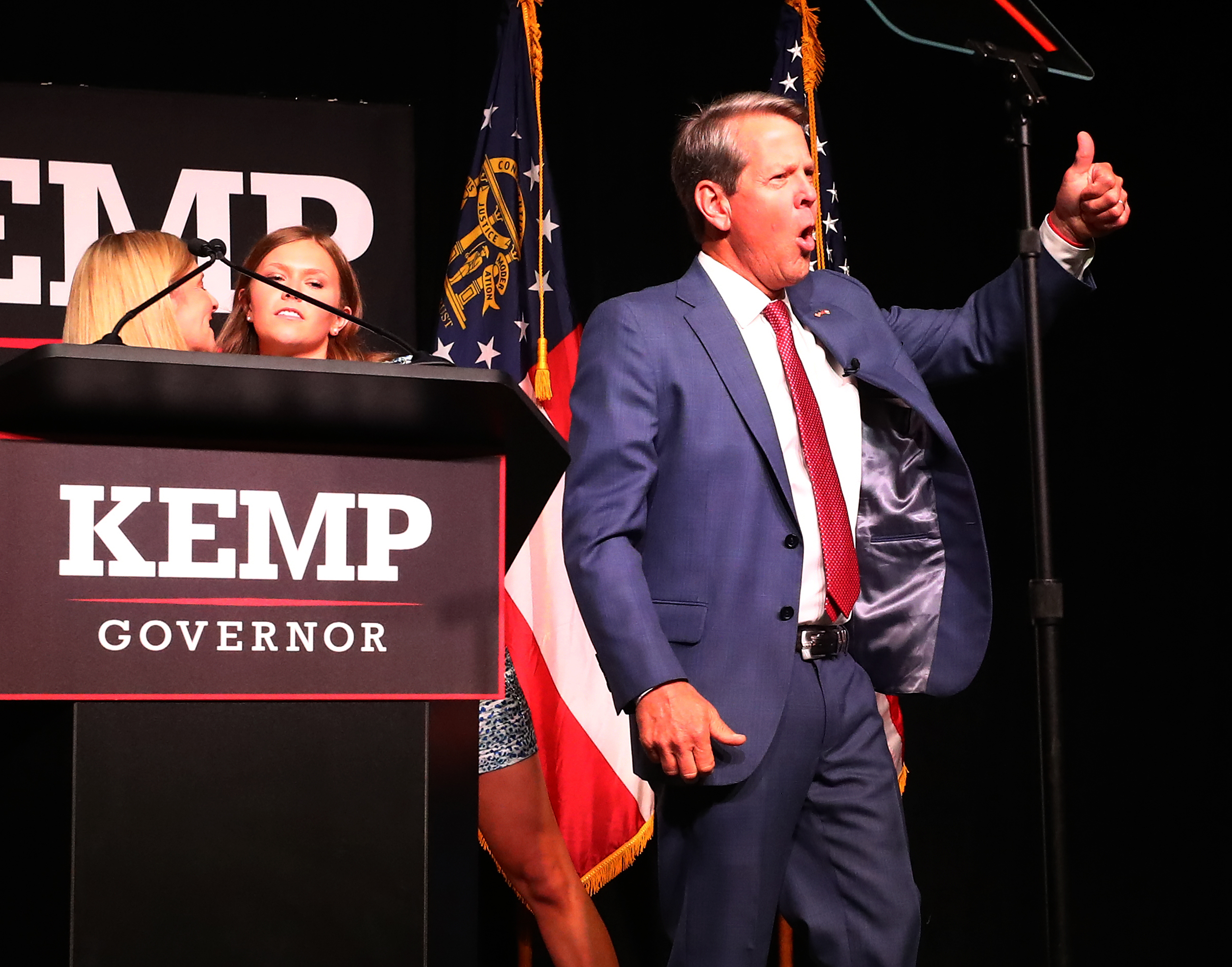 Gov. Brian Kemp is among Republican opponents to a proposal to forgive student debt, saying it would “saddle Georgia families with more runaway spending.” Curtis Compton / Curtis.Compton@ajc.com