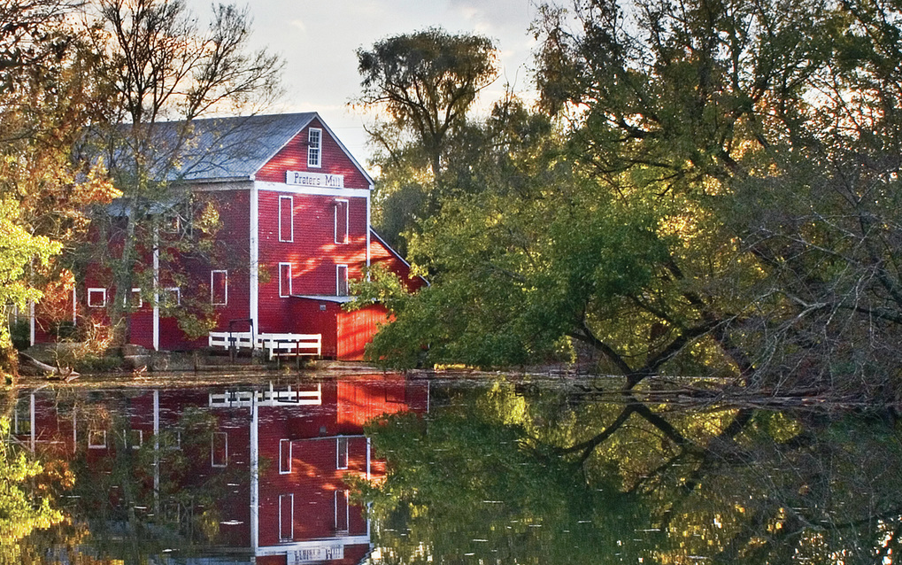 Historic Prater's Mill along the Cohutta-Chattahoochee Scenic Byway