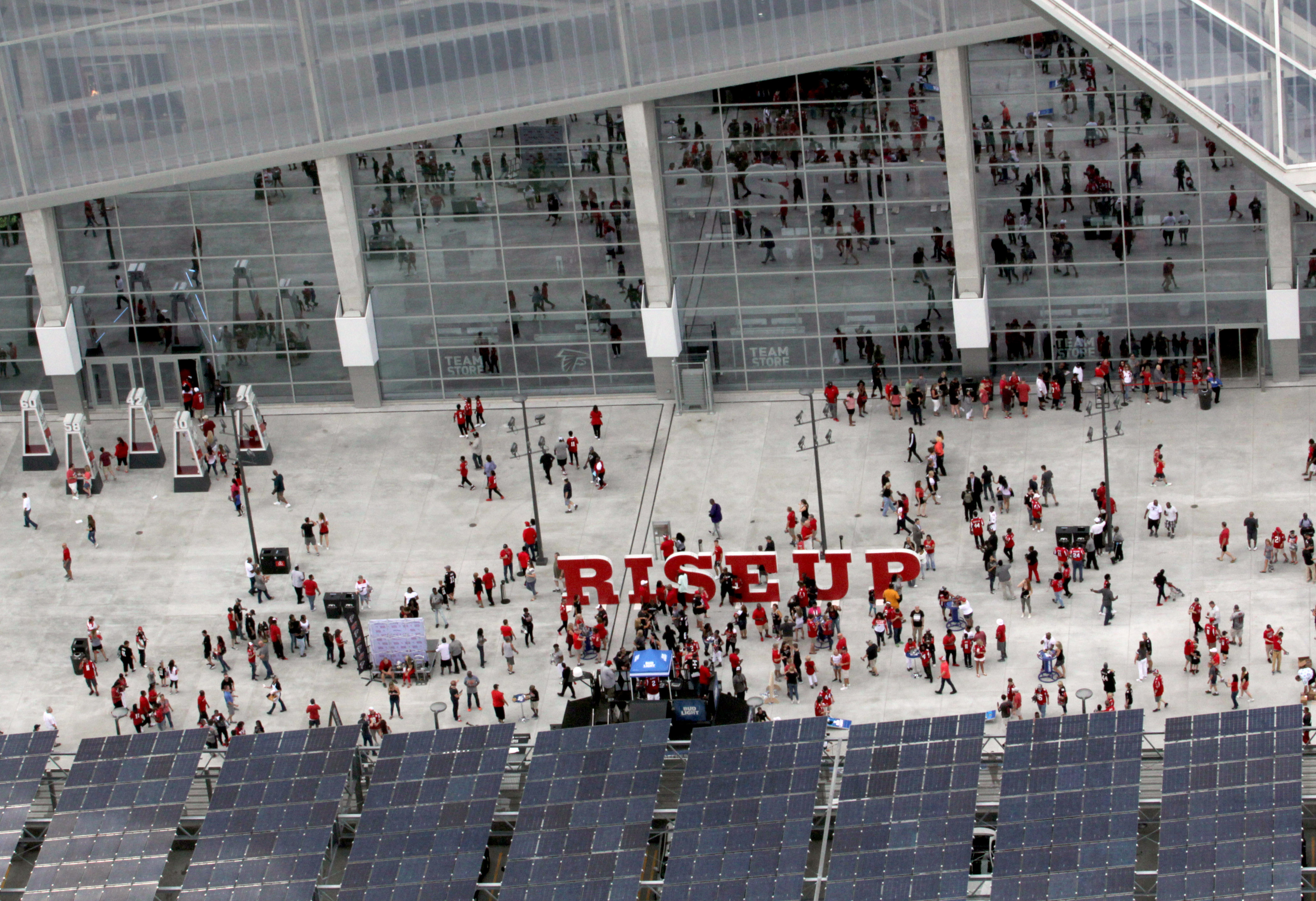 Our take on the first Falcons game in Mercedes-Benz Stadium - The Falcoholic