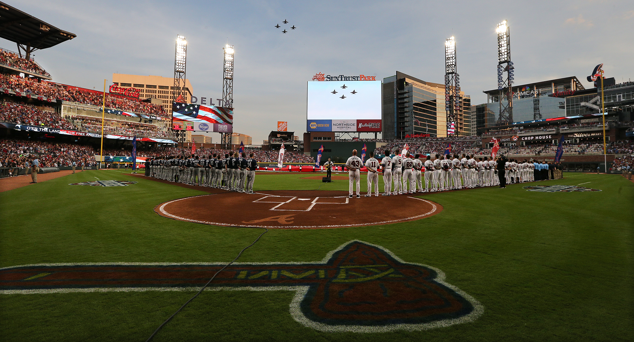 AJC 360  View from Braves' Chop House at SunTrust Park 