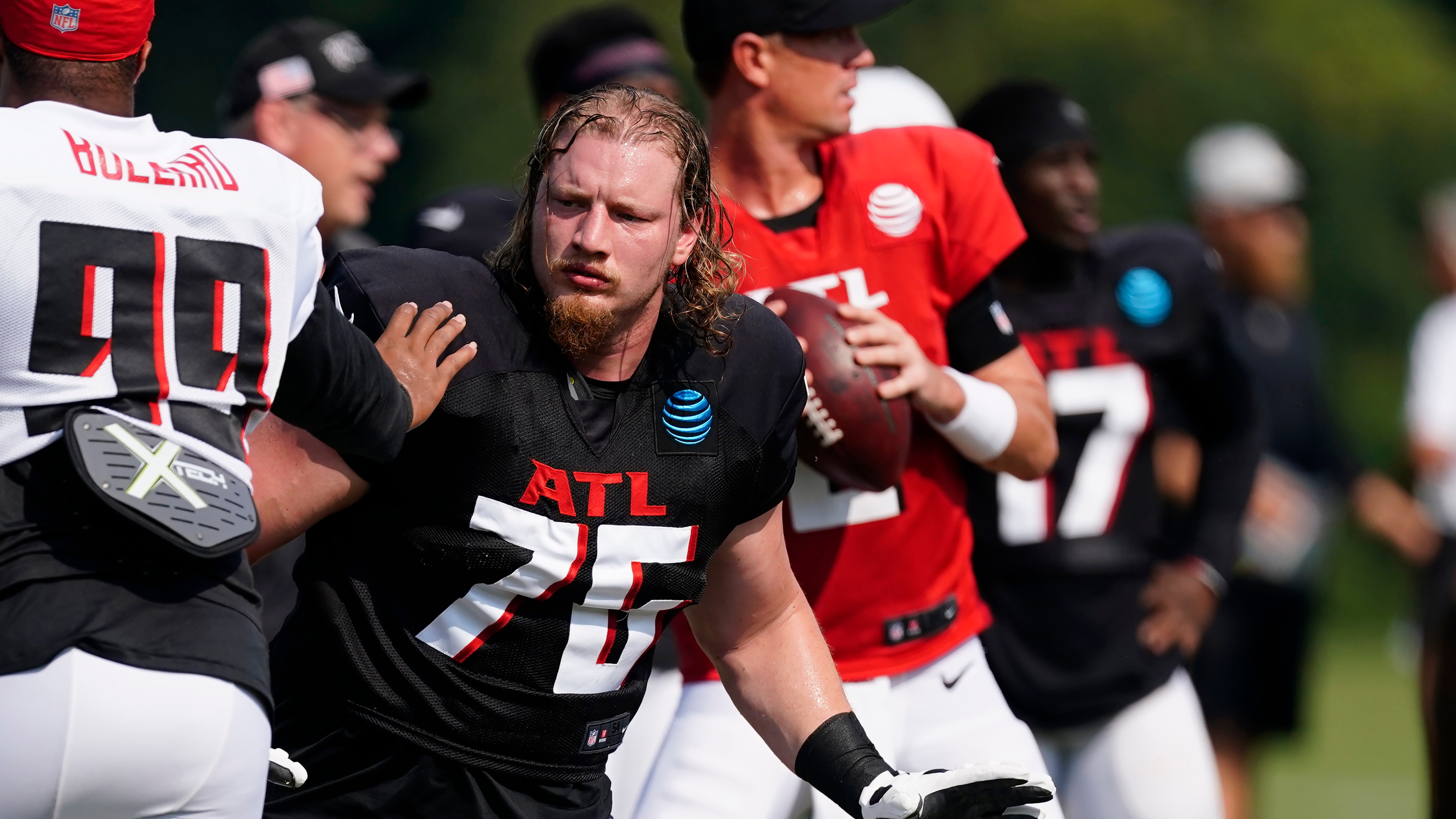 Falcons activate offensive lineman Kaleb McGary