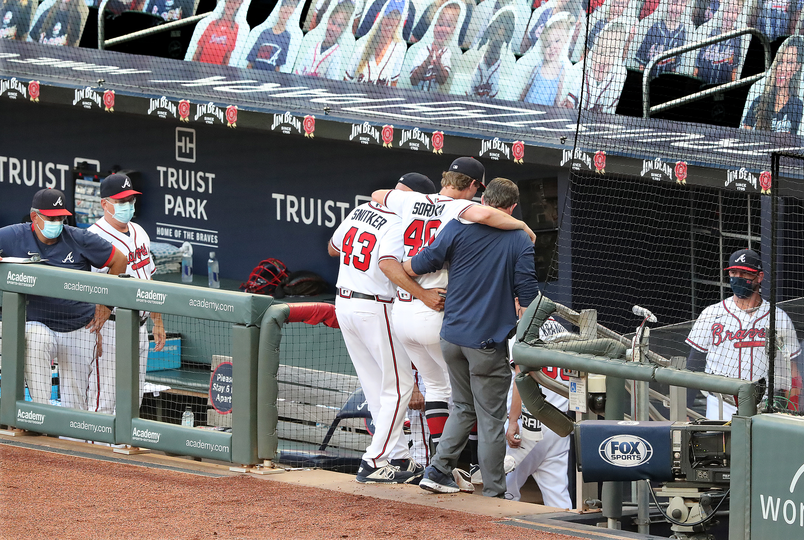 Mike Soroka was one pitch away from an immaculate inning in the first  inning of his first rehab assignment in Rome. : r/Braves