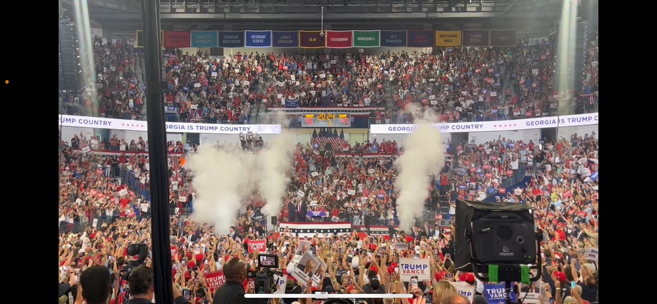 Donald Trump takes aim at Georgia State University for empty seats 