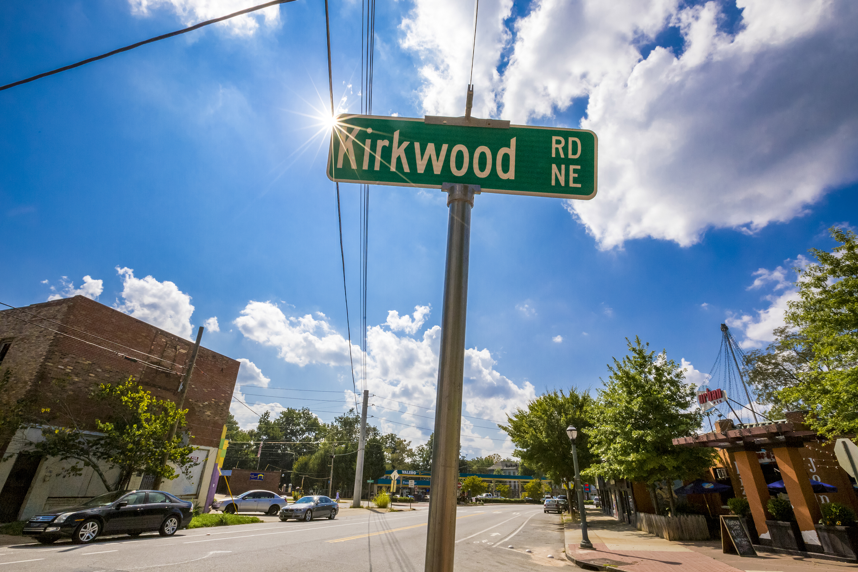 The historic designated community of Kirkwood comes together at Kirkwood Road and Hosea Williams Drive.