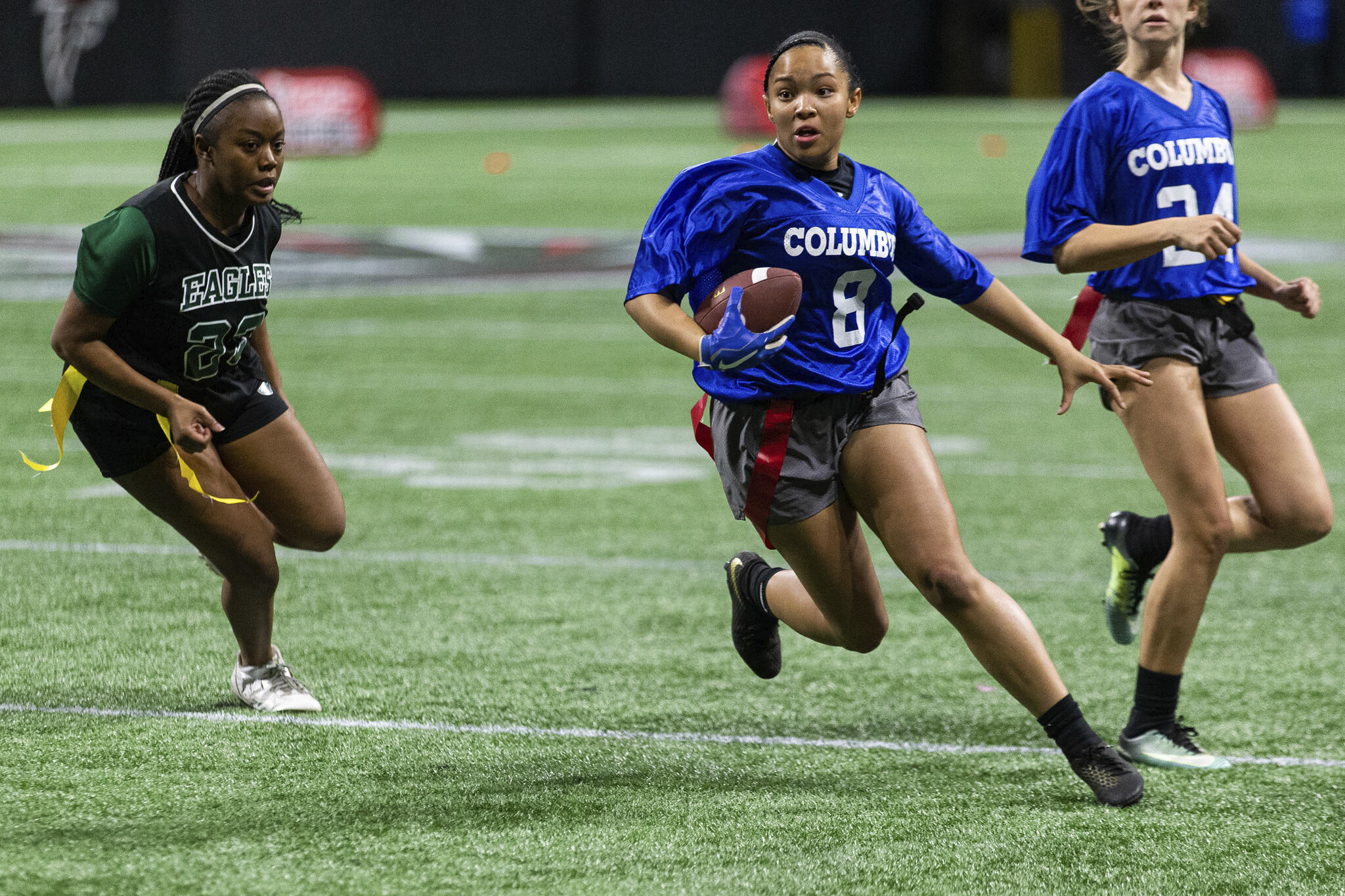 Atlanta Falcons hosting Georgia Girls Flag Football Clinic - High School  Football America