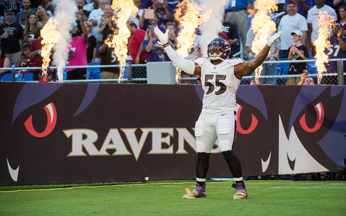 Here's What Terrell Suggs Is Saying at the Super Bowl