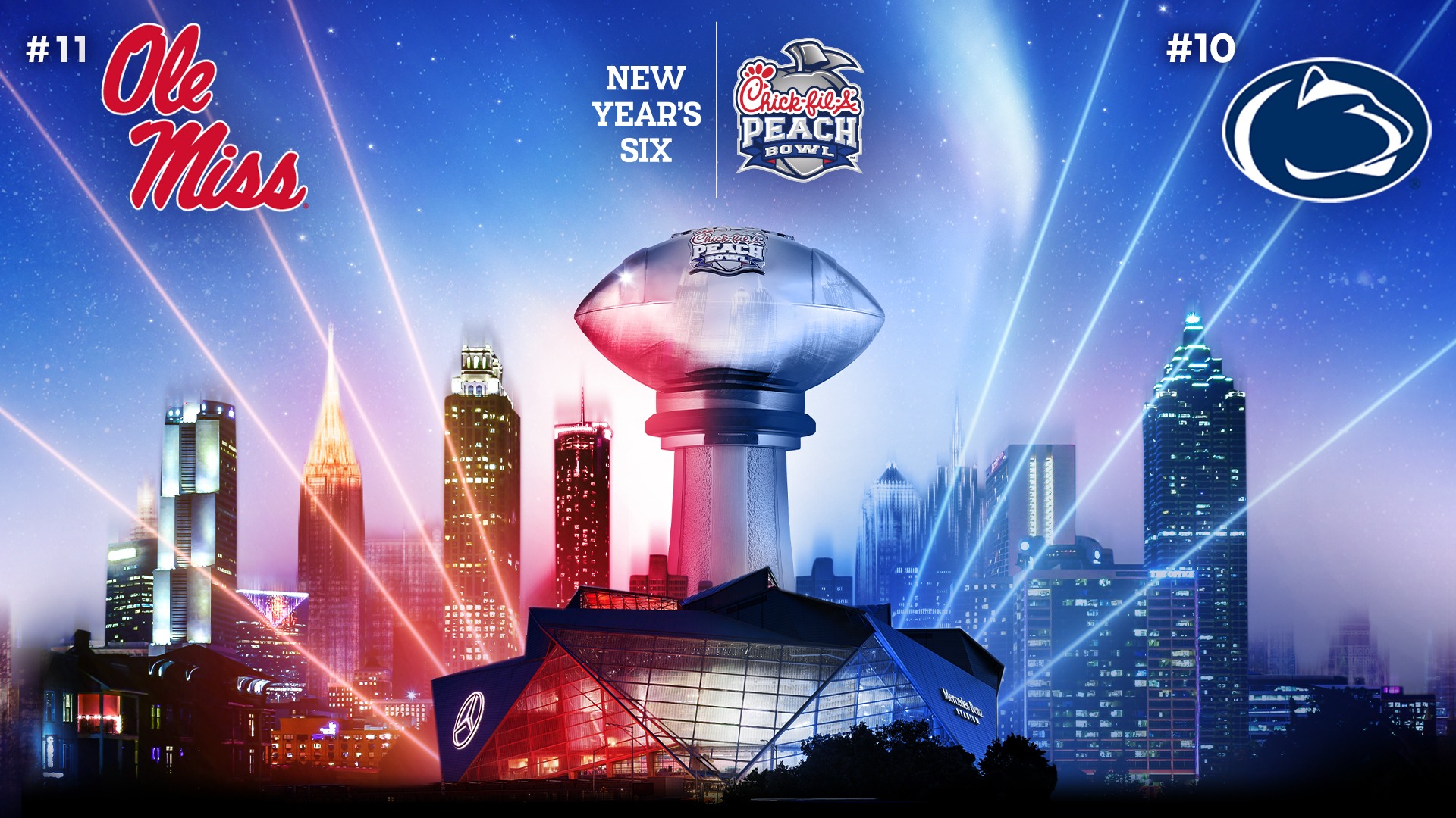 Peach Bowl will be a game of contrasts between Ole Miss and Penn State