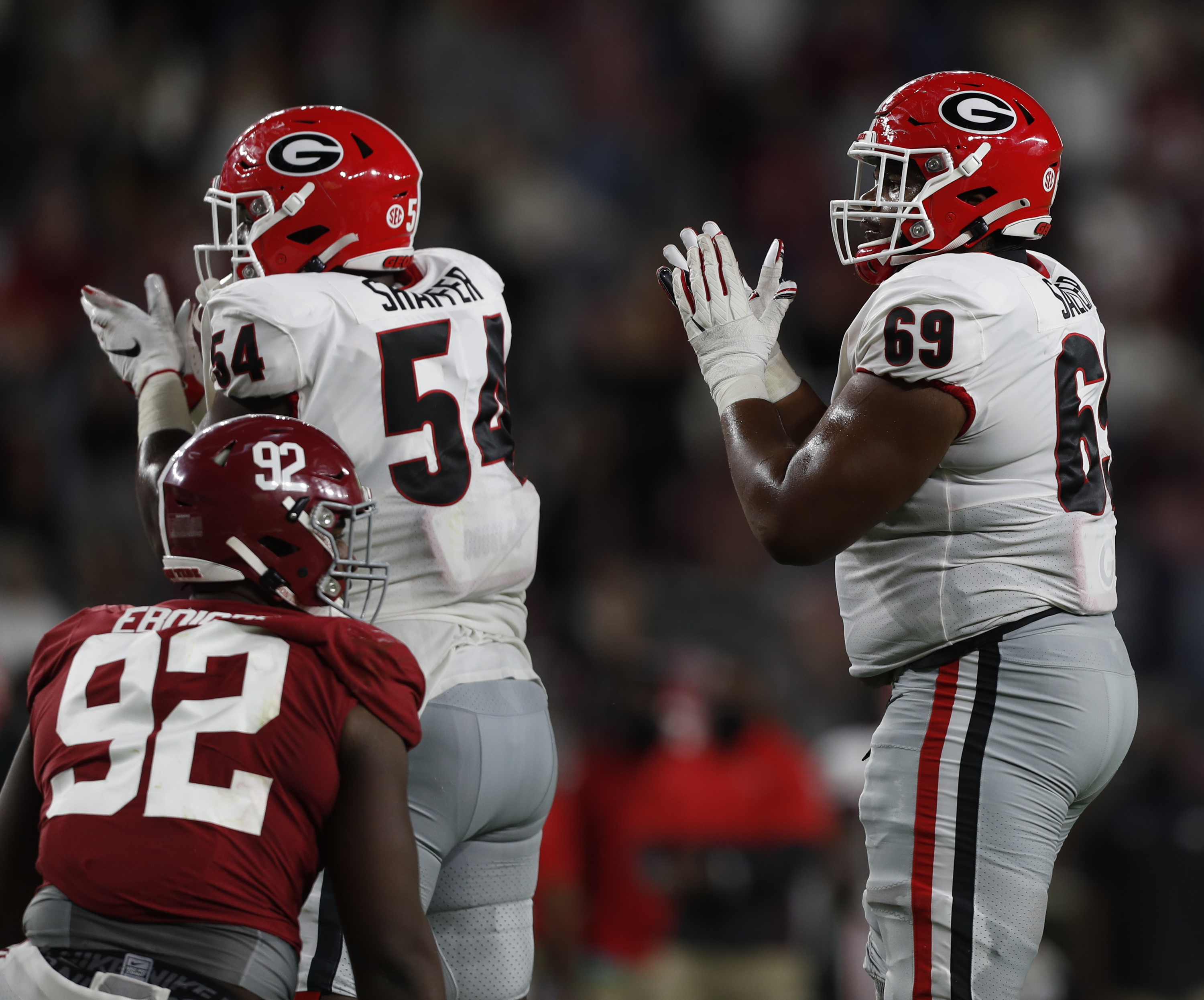 Georgia Bulldogs and Atlanta Braves JT Daniels and Freeman state