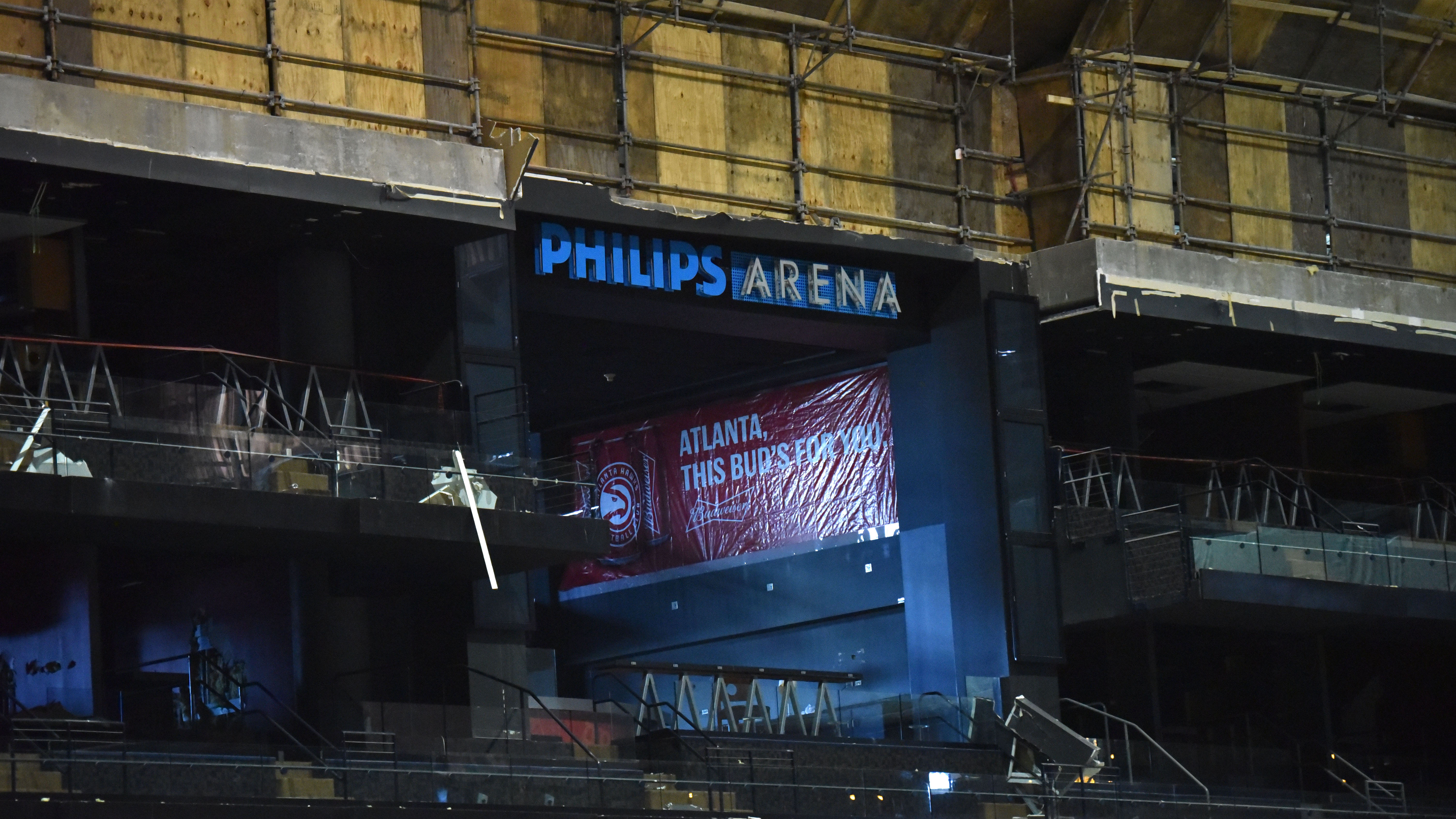 State farm arena, section 221, home of Atlanta Thrashers, Atlanta Hawks,  Atlanta Dream, page 1