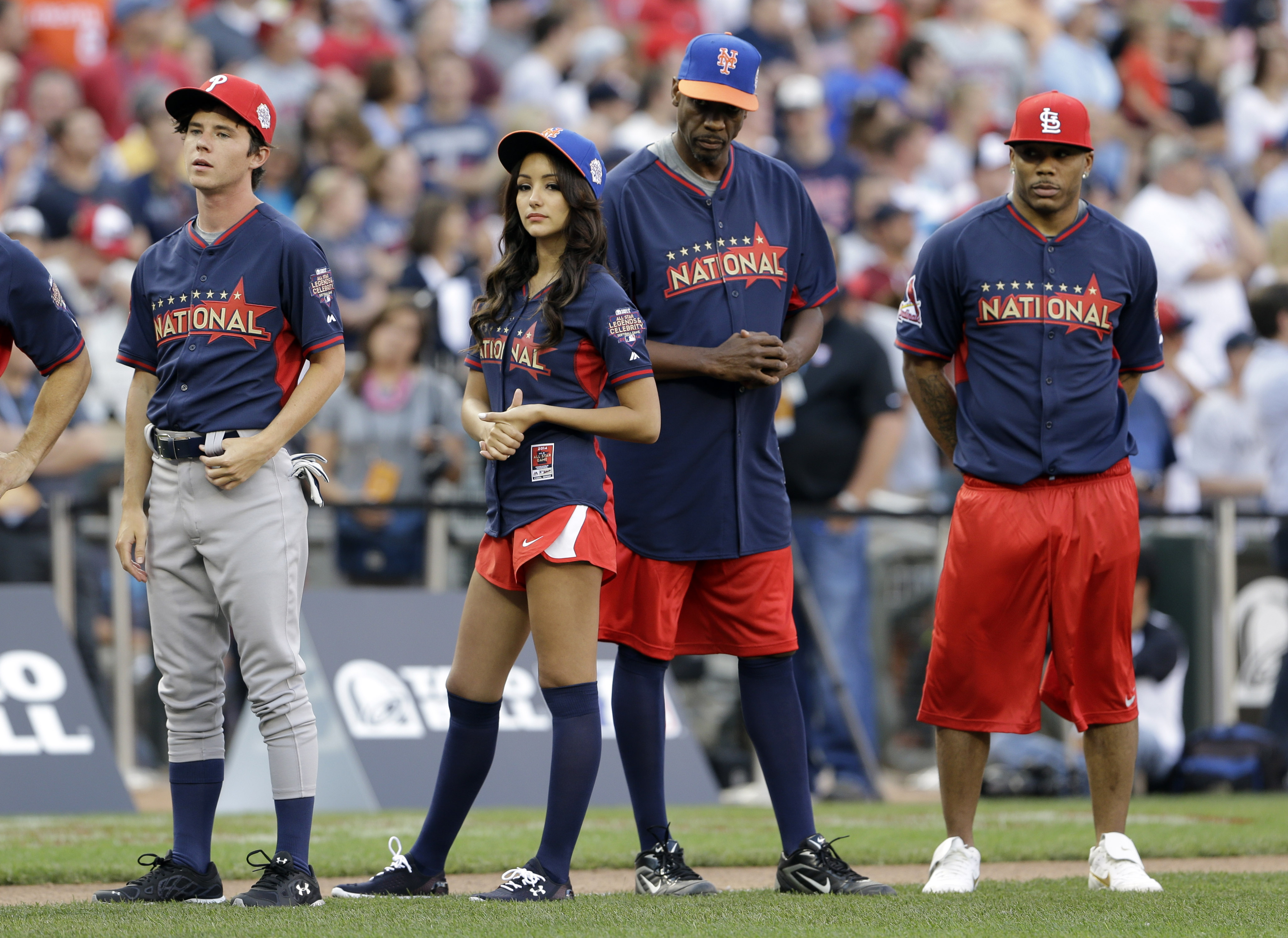 2014 All-Star Legends & Celebrity Softball Game - Sports Illustrated