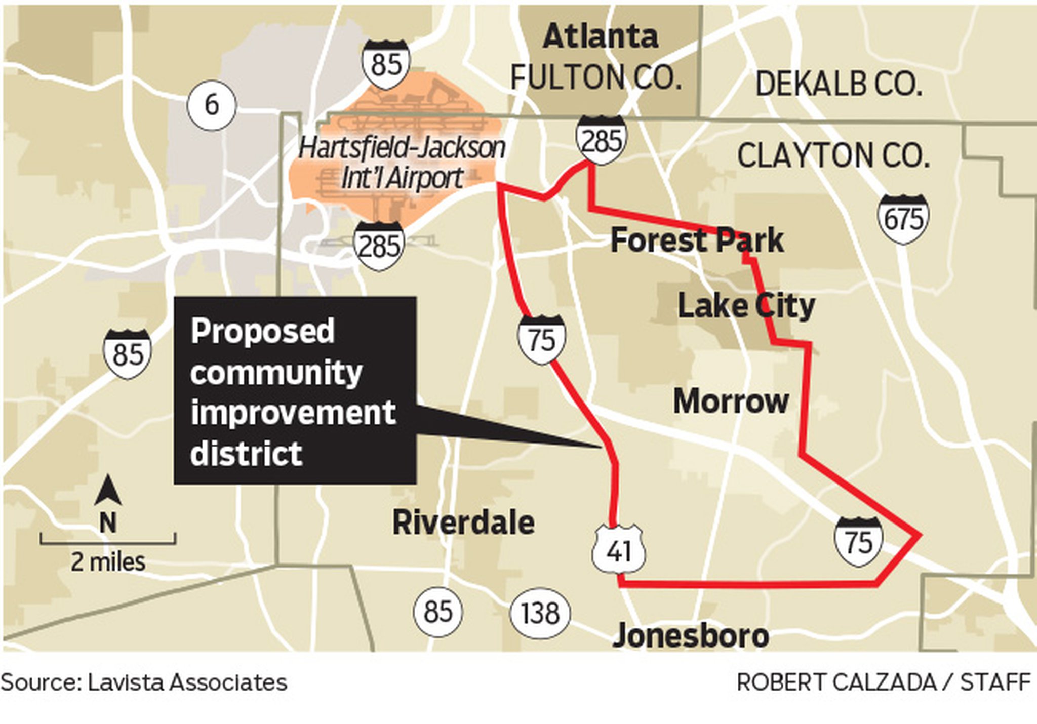 Clayton County Improvements slated for Southlake, Morrow areas