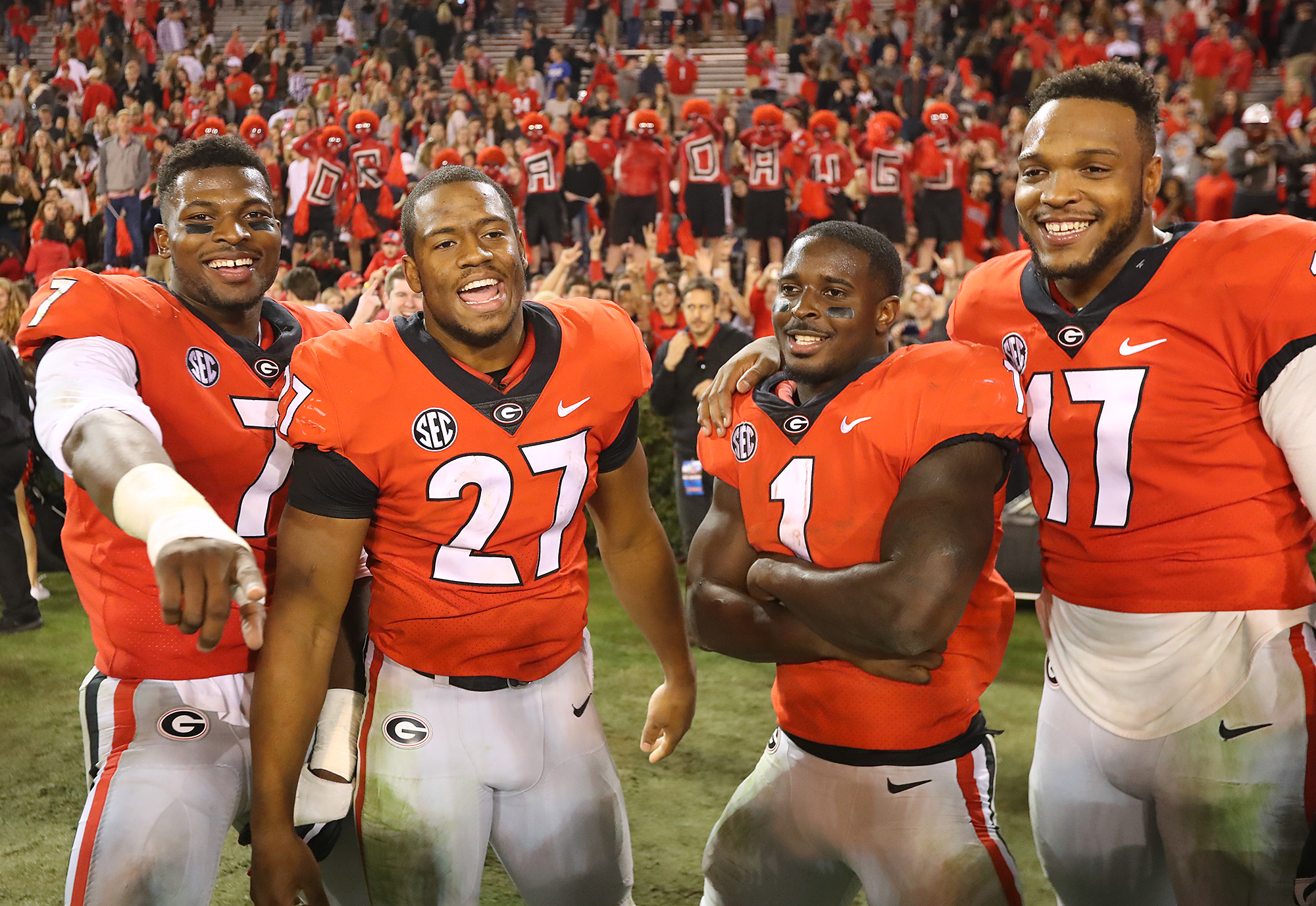 Nick Chubb on the mind of everybody in Athens after injury