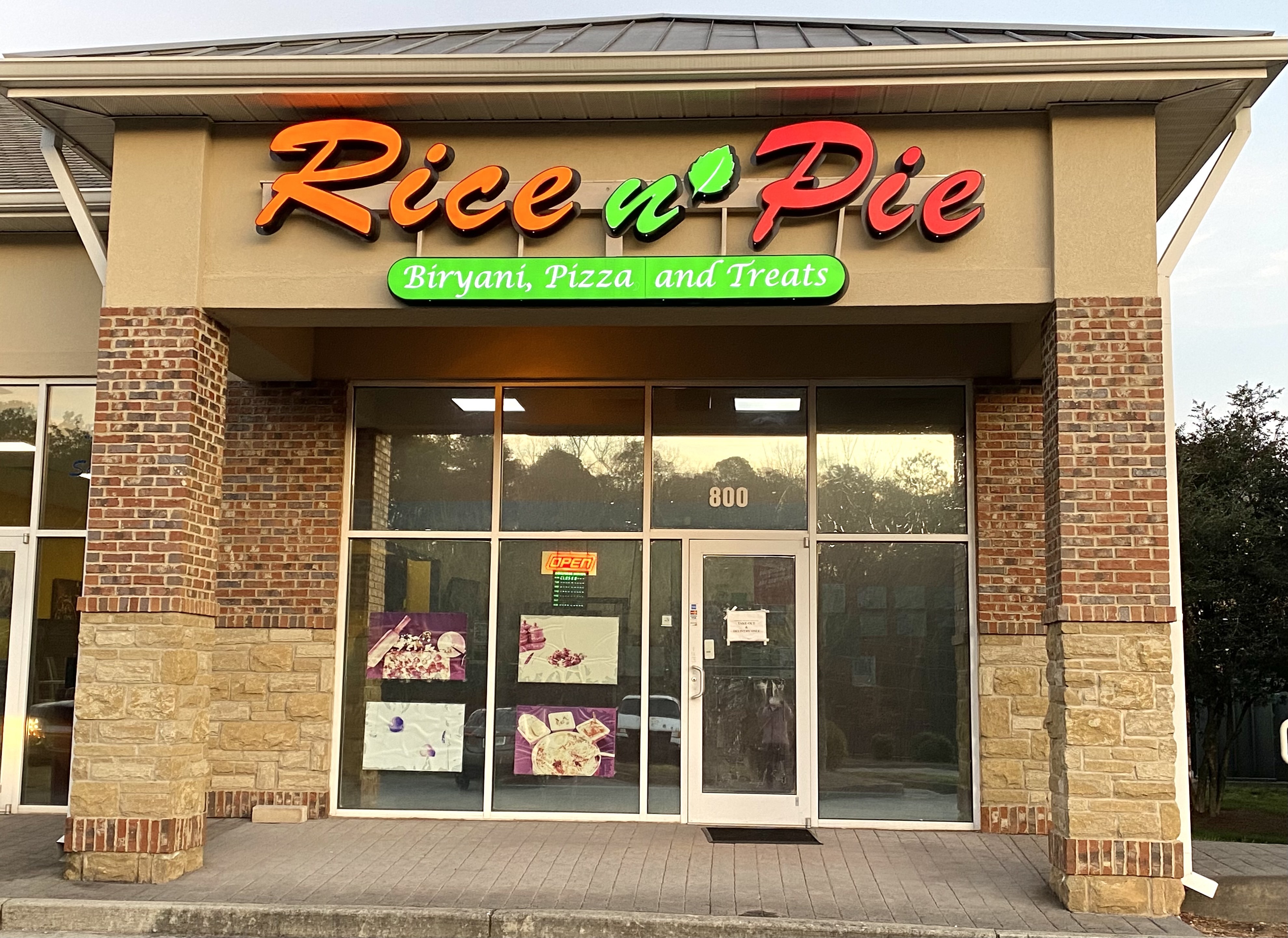 Located in the Gwinnett County town of Berkeley Lake, Rice n' Pie focuses on Indian fusion via rice dishes and pizzas. Ligaya Figueras/ligaya.figueras@ajc.com